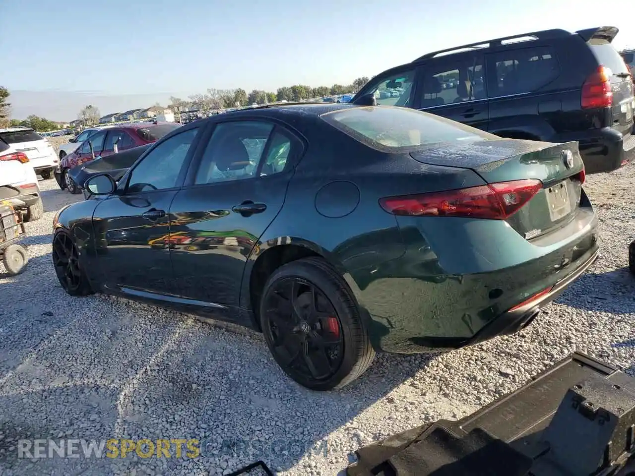 2 Photograph of a damaged car ZARFAMBN5M7641834 ALFA ROMEO GIULIA 2021