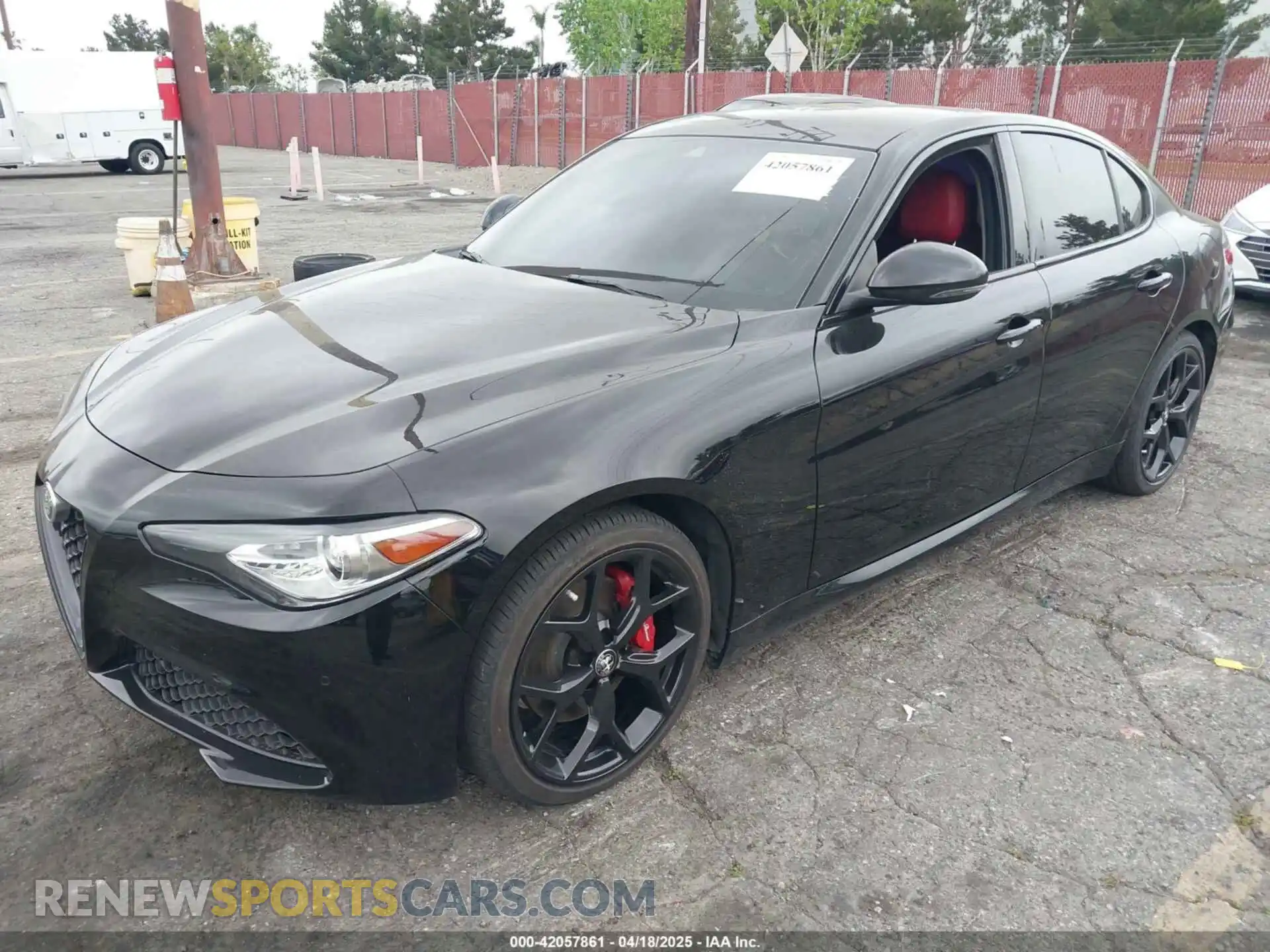 2 Photograph of a damaged car ZARFAMBN5M7645723 ALFA ROMEO GIULIA 2021