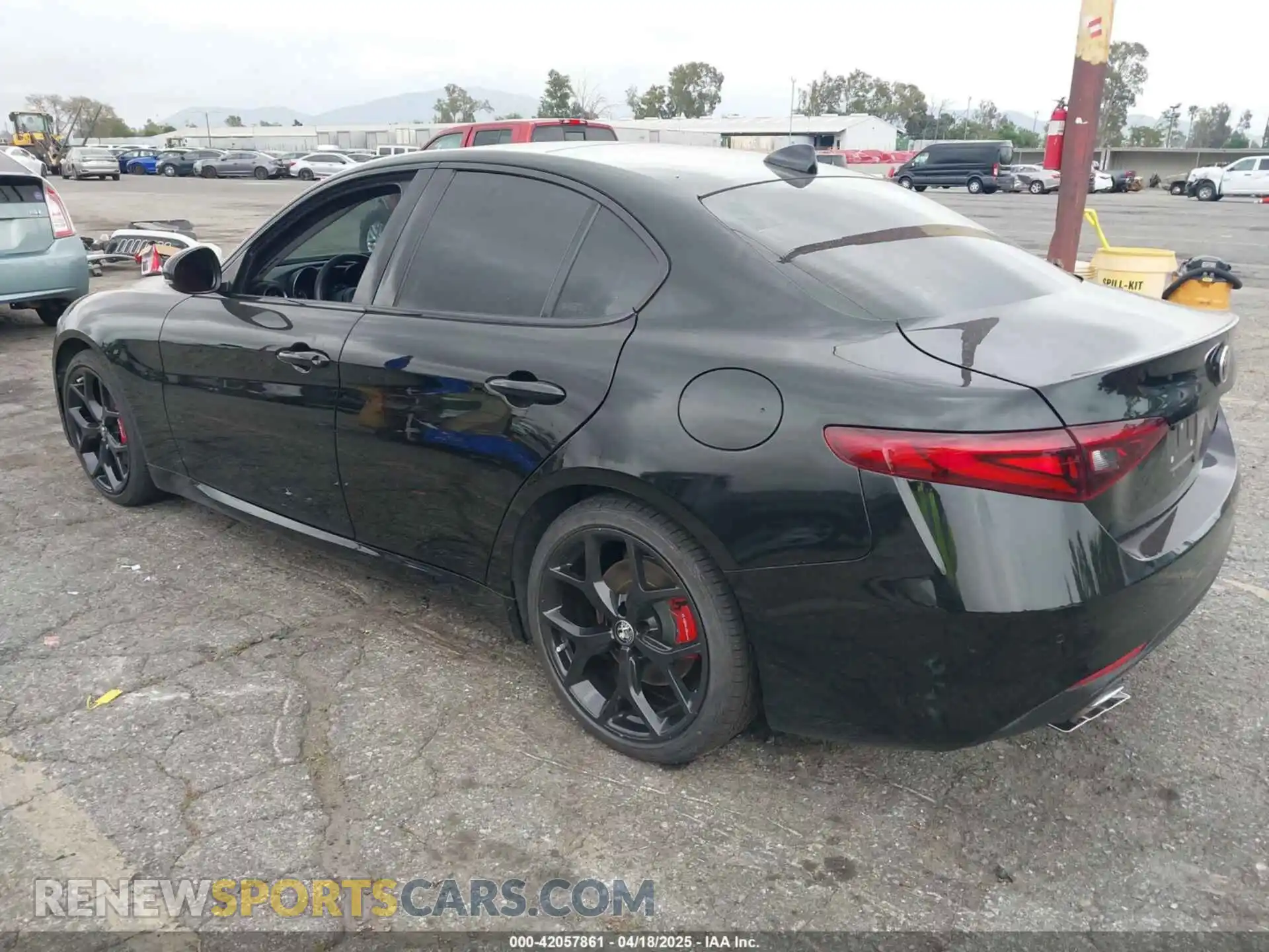 3 Photograph of a damaged car ZARFAMBN5M7645723 ALFA ROMEO GIULIA 2021