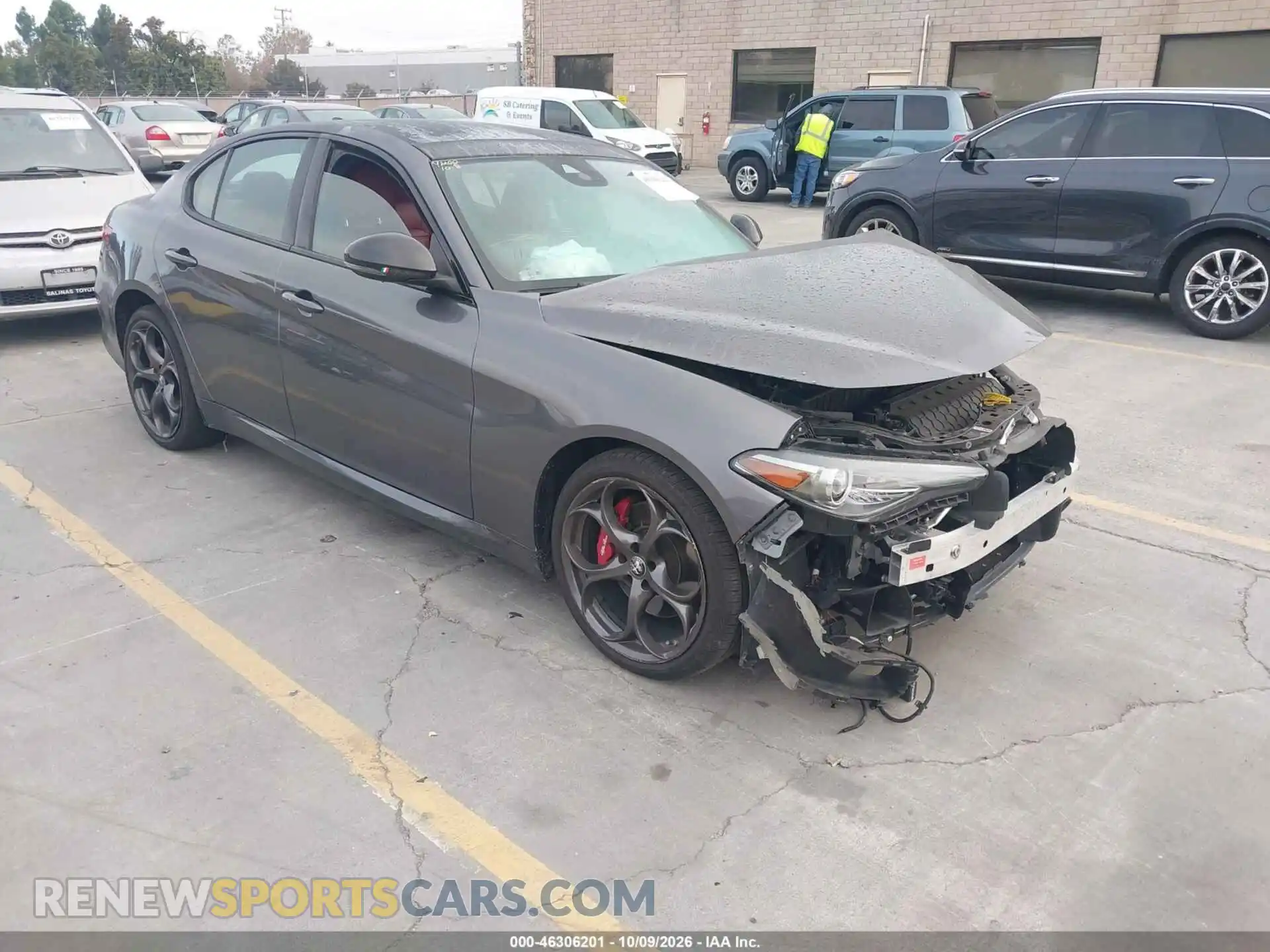 1 fotografías del automóvil dañado ZARFAMBN6M7643852 ALFA ROMEO GIULIA 2021