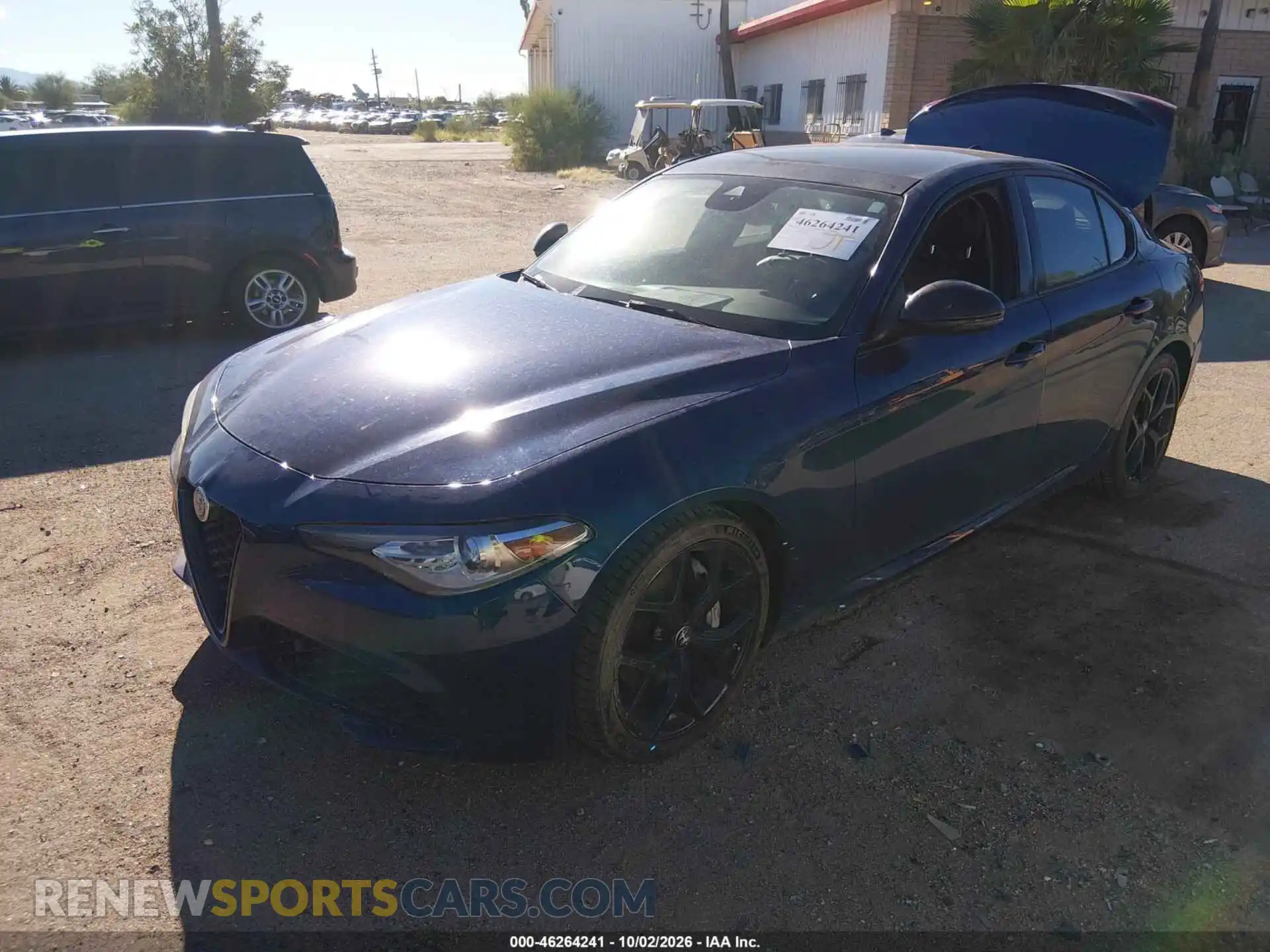 2 Фотография поврежденного автомобиля ZARFAMBN6M7644015 ALFA ROMEO GIULIA 2021