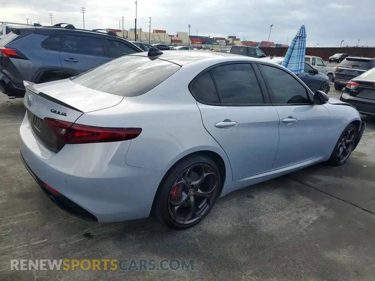 3 Photograph of a damaged car ZARFAMBN6M7647268 ALFA ROMEO GIULIA 2021