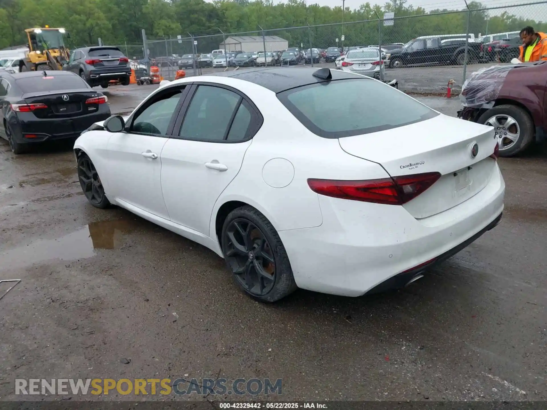 3 Photograph of a damaged car ZARFAMBN9M7640461 ALFA ROMEO GIULIA 2021