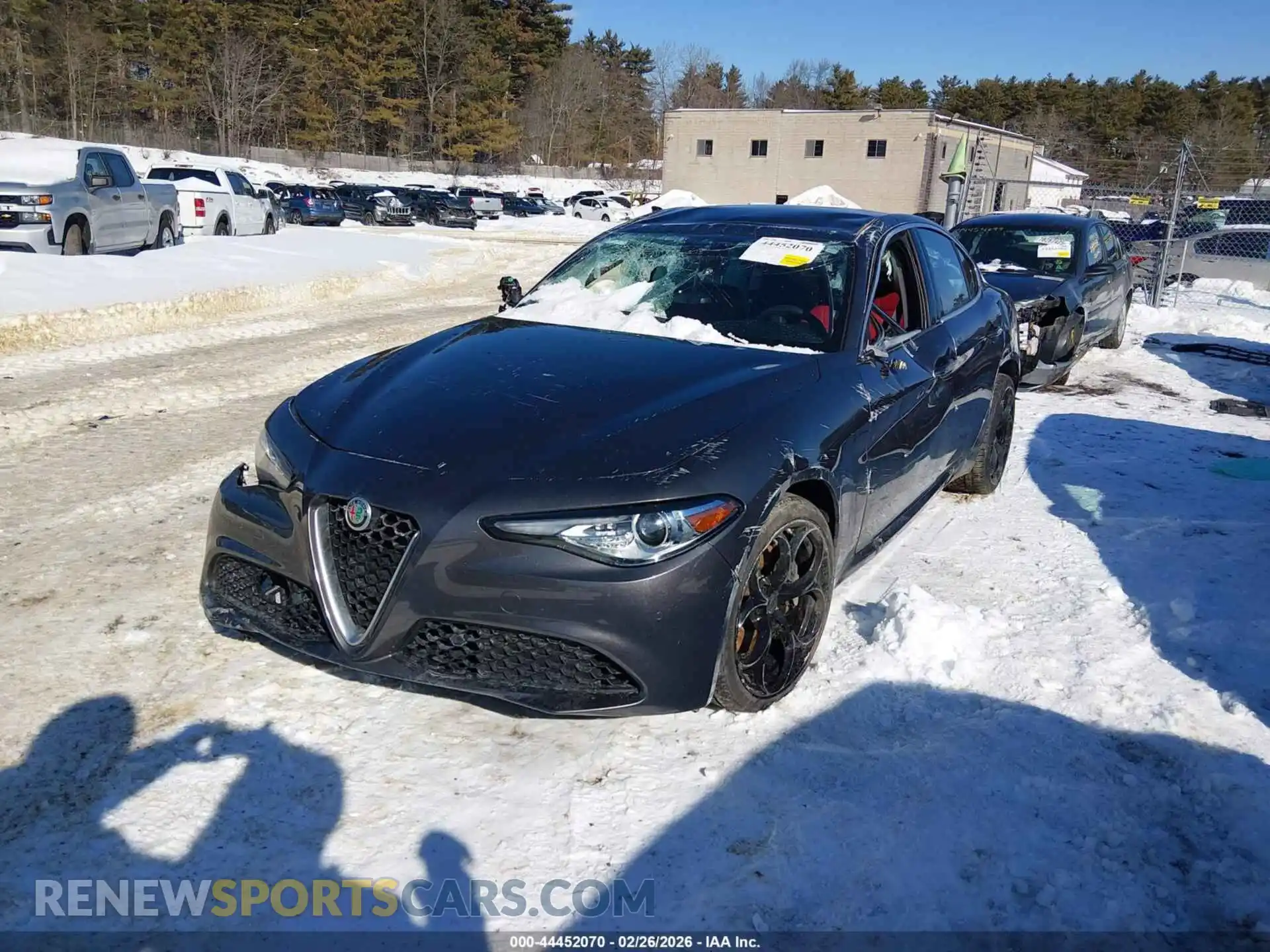 2 Photograph of a damaged car ZARFANAN2M7643631 ALFA ROMEO GIULIA 2021