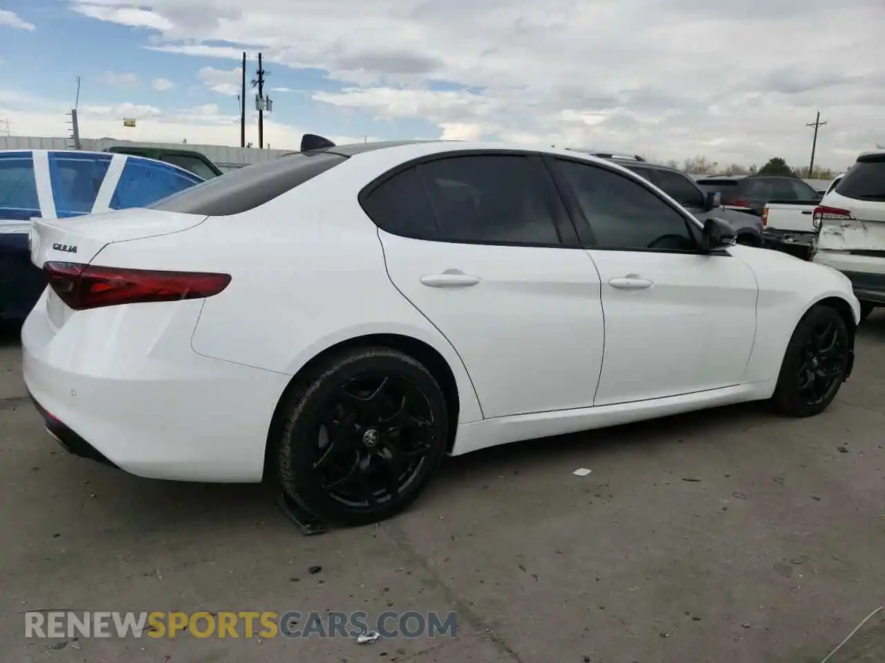 3 Photograph of a damaged car ZARFANAN8M7644590 ALFA ROMEO GIULIA 2021