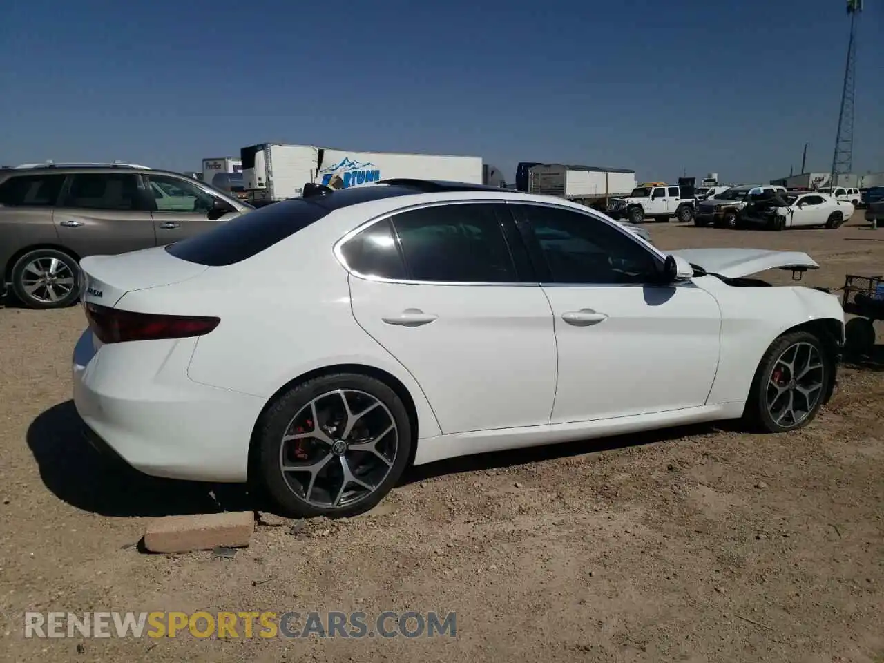 3 Photograph of a damaged car ZARFANBN0M7642850 ALFA ROMEO GIULIA 2021