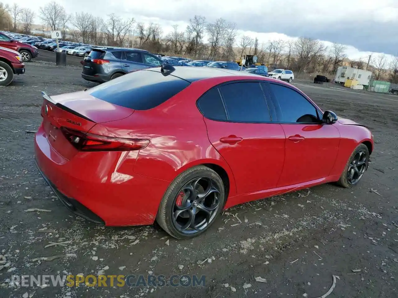 3 Photograph of a damaged car ZARFANBN4M7640910 ALFA ROMEO GIULIA 2021