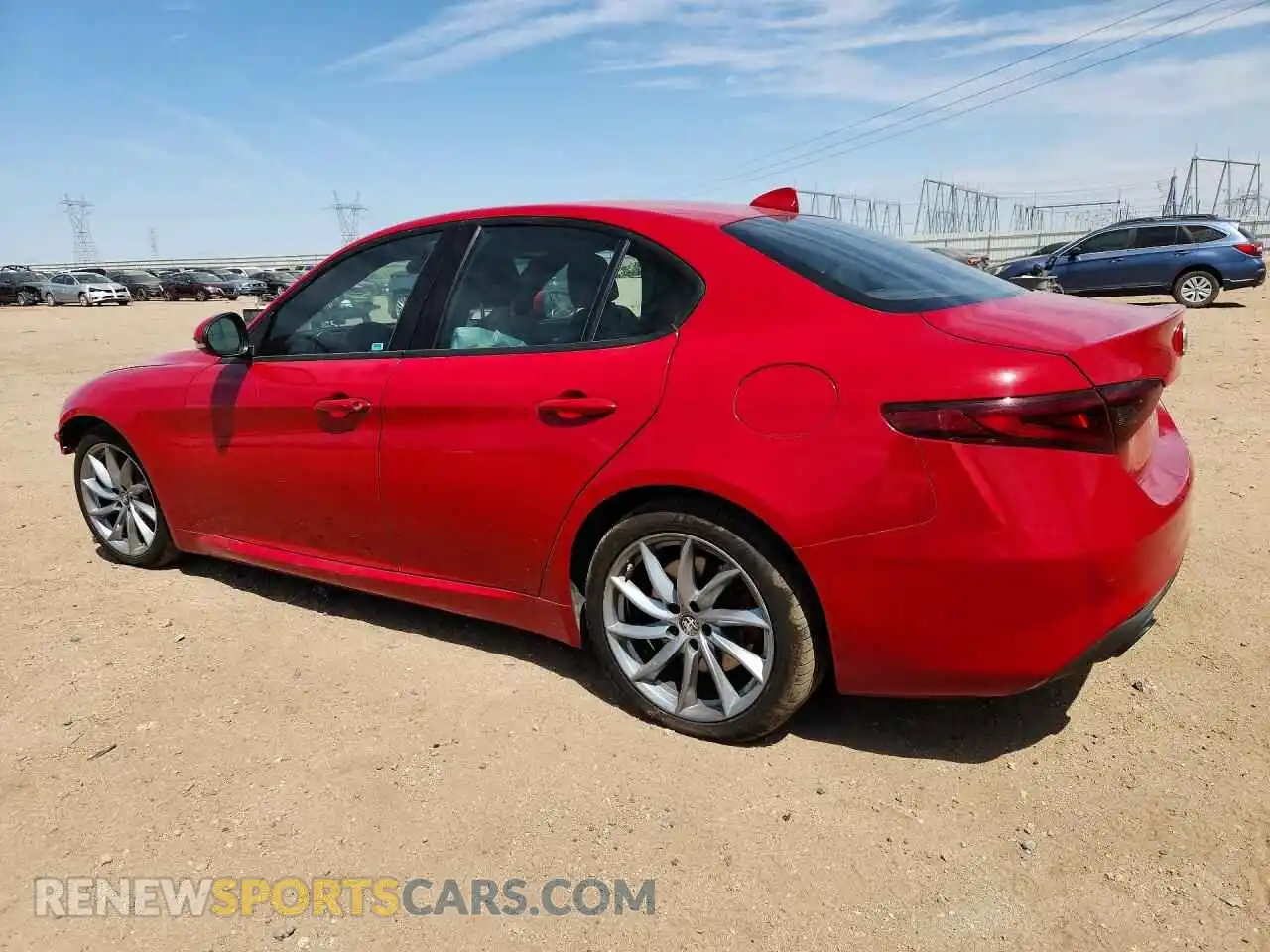 2 Фотография поврежденного автомобиля ZARFAMAN8N7659277 ALFA ROMEO GIULIA 2022