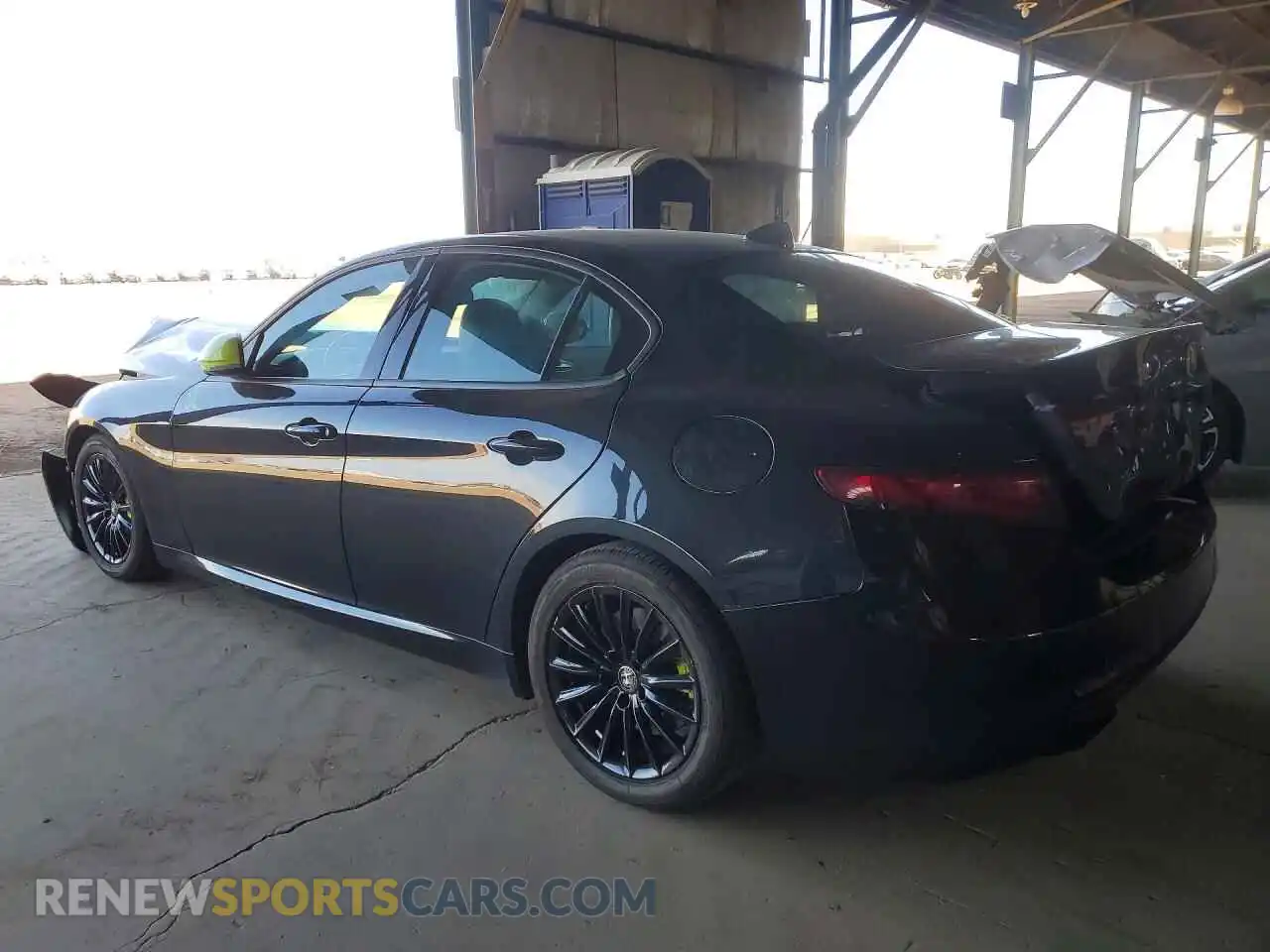 2 Photograph of a damaged car ZARFAMANXN7654100 ALFA ROMEO GIULIA 2022