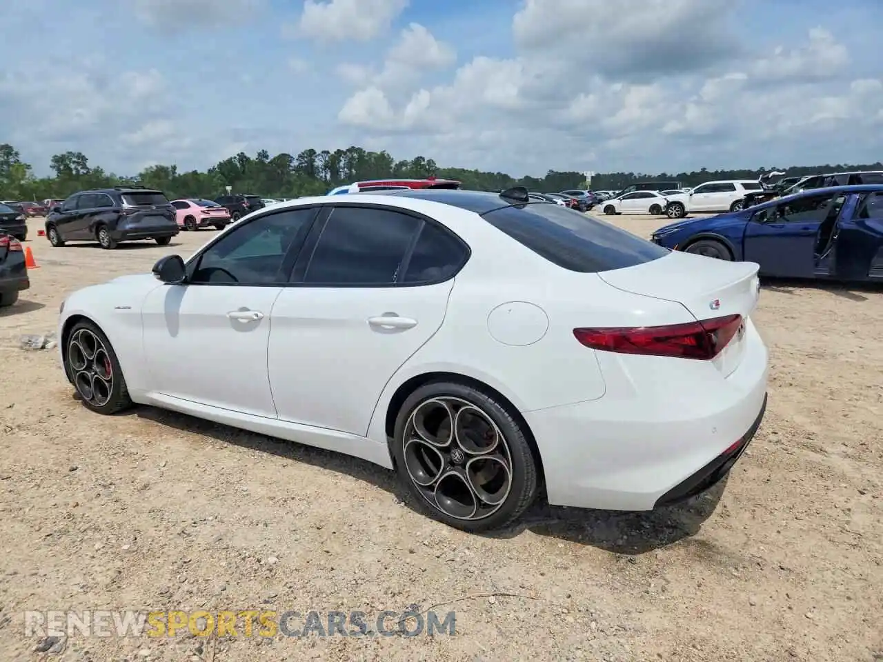 2 Фотография поврежденного автомобиля ZARFAMBN3N7660416 ALFA ROMEO GIULIA 2022