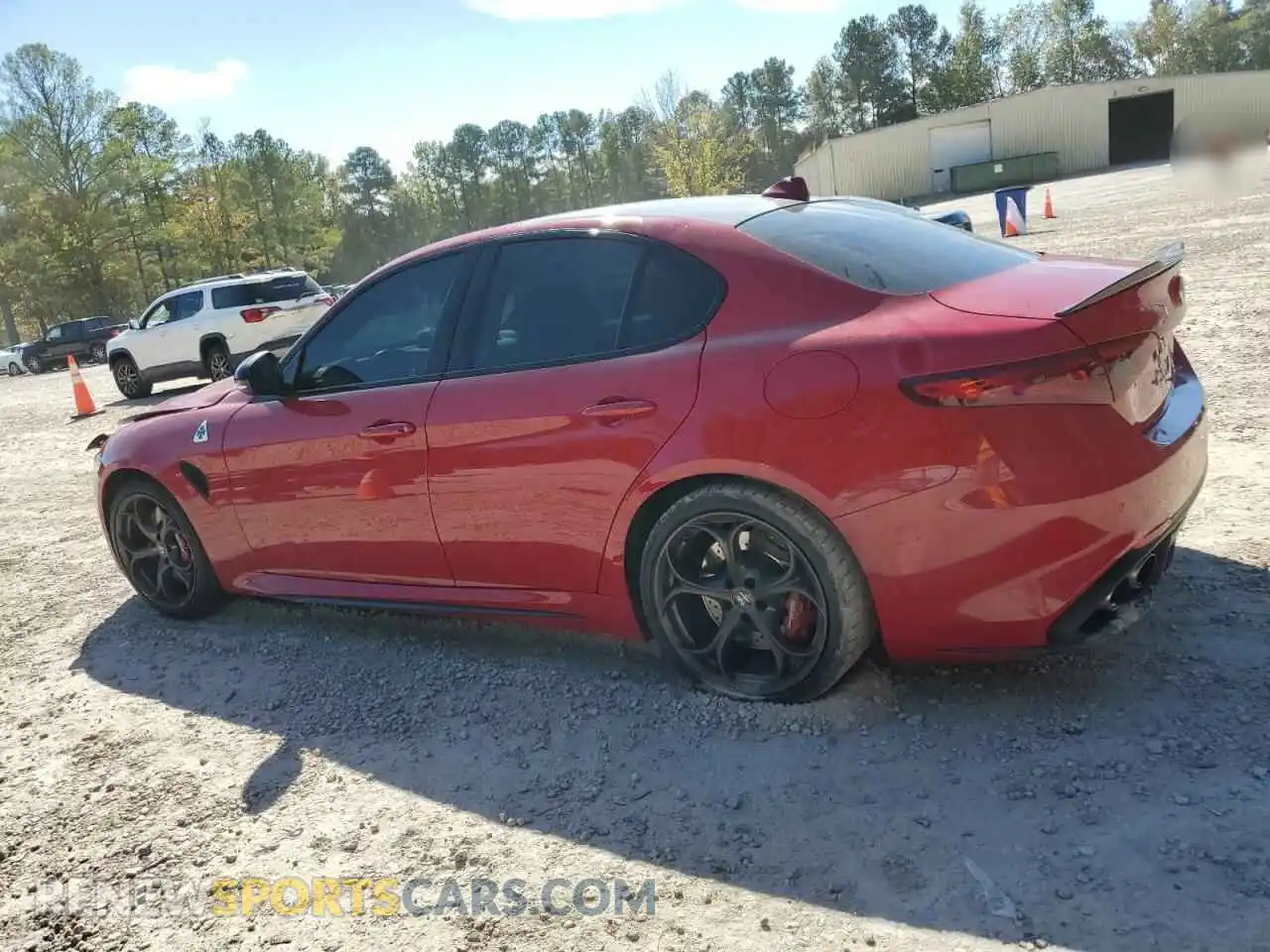 2 Photograph of a damaged car ZARFAMEV2N7662914 ALFA ROMEO GIULIA 2022