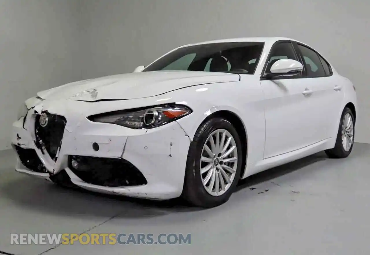 2 Photograph of a damaged car ZARFAMAN6P7668014 ALFA ROMEO GIULIA 2023