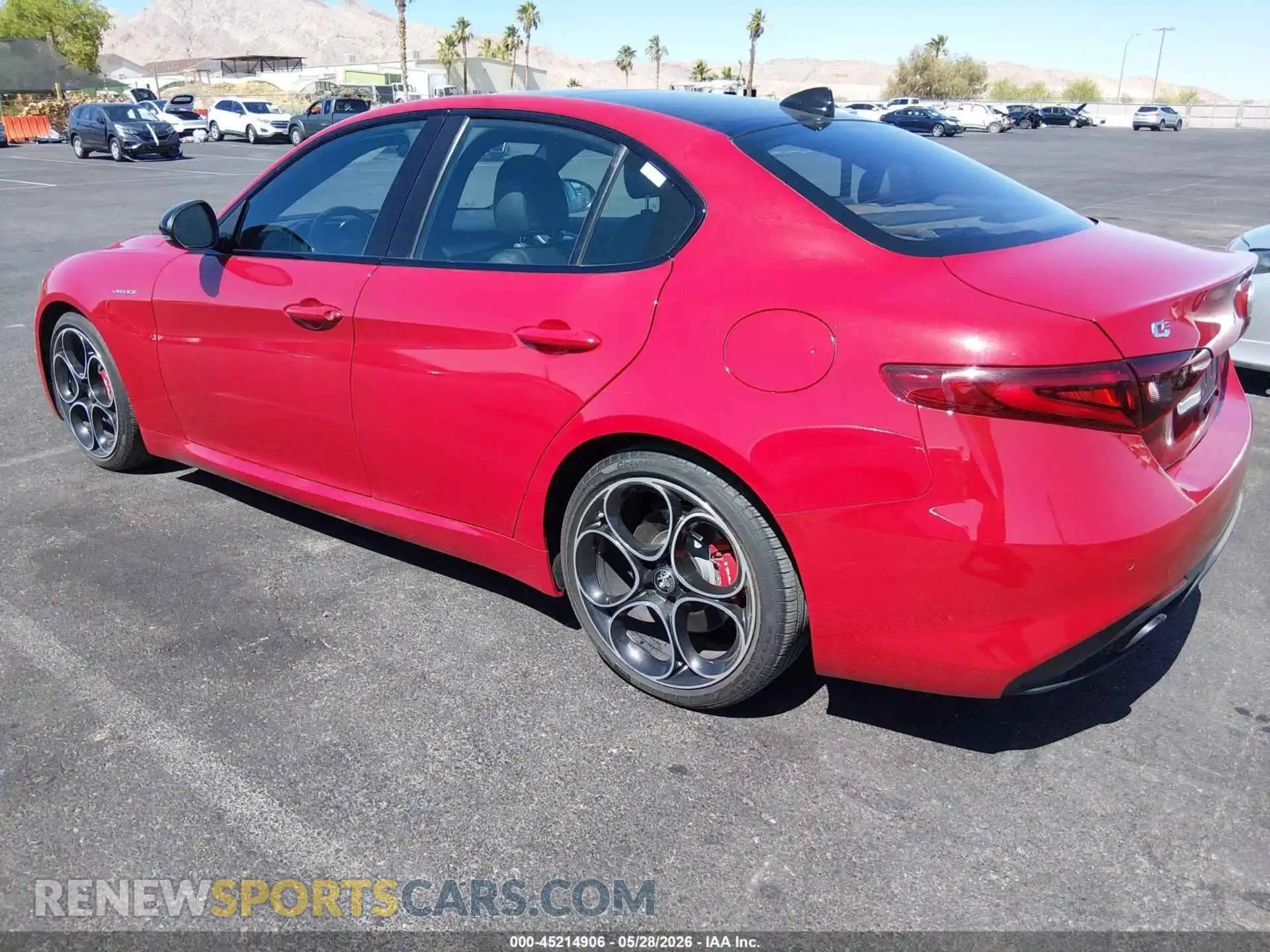 3 Photograph of a damaged car ZARFAMBN0P7668170 ALFA ROMEO GIULIA 2023