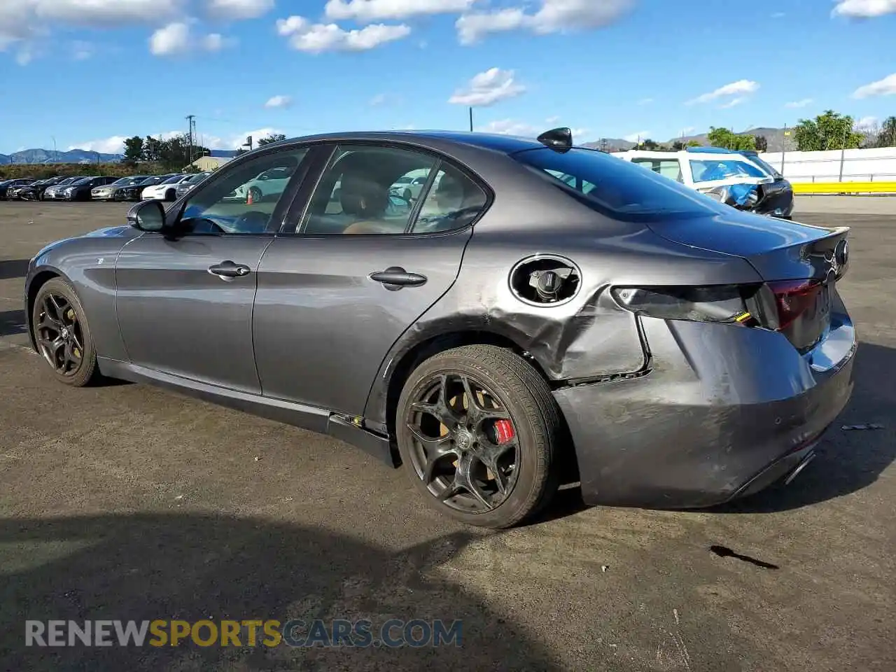 2 Photograph of a damaged car ZARFAMBN0P7676656 ALFA ROMEO GIULIA 2023