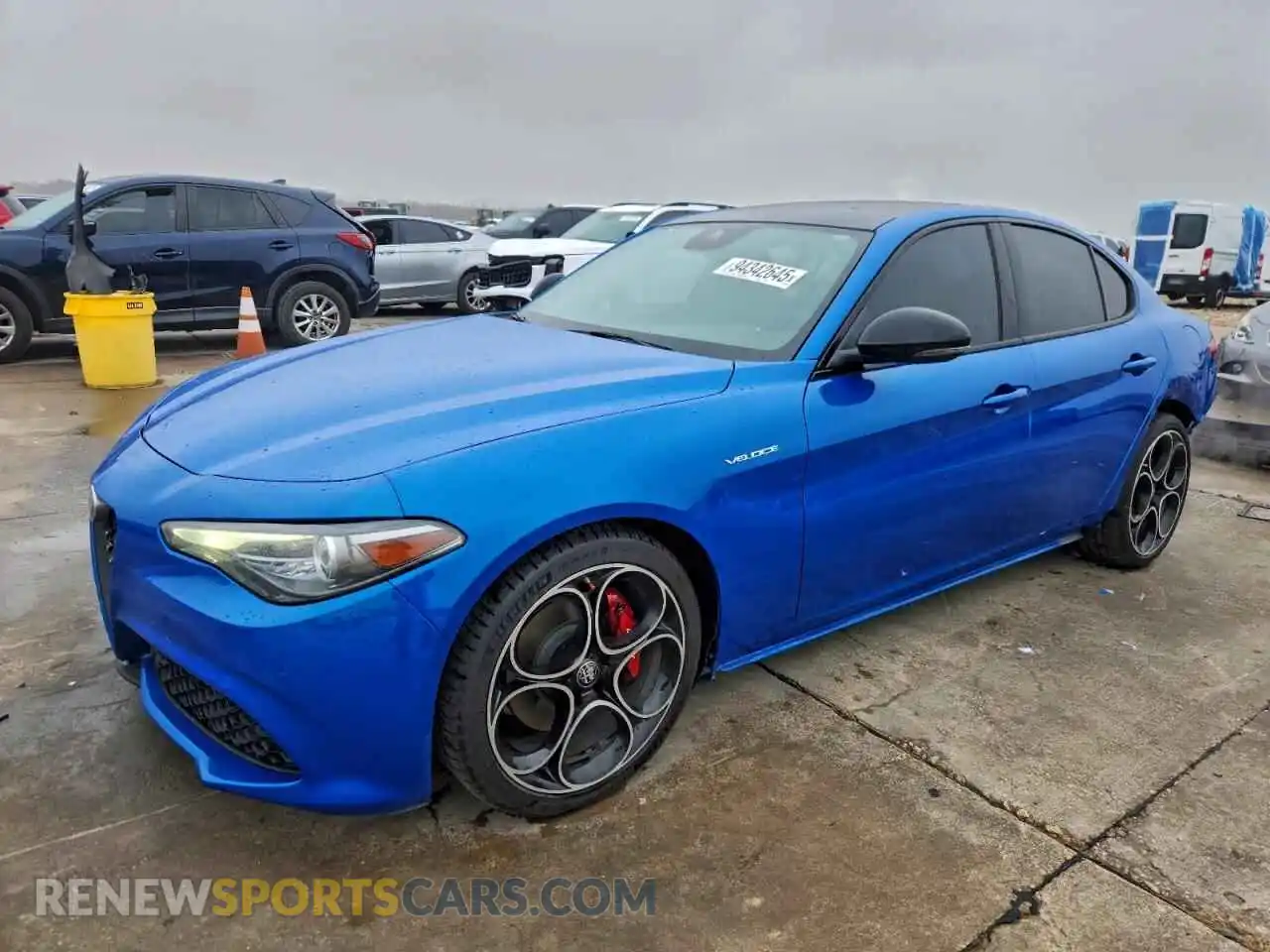 1 Photograph of a damaged car ZARFAMBN2P7668400 ALFA ROMEO GIULIA 2023