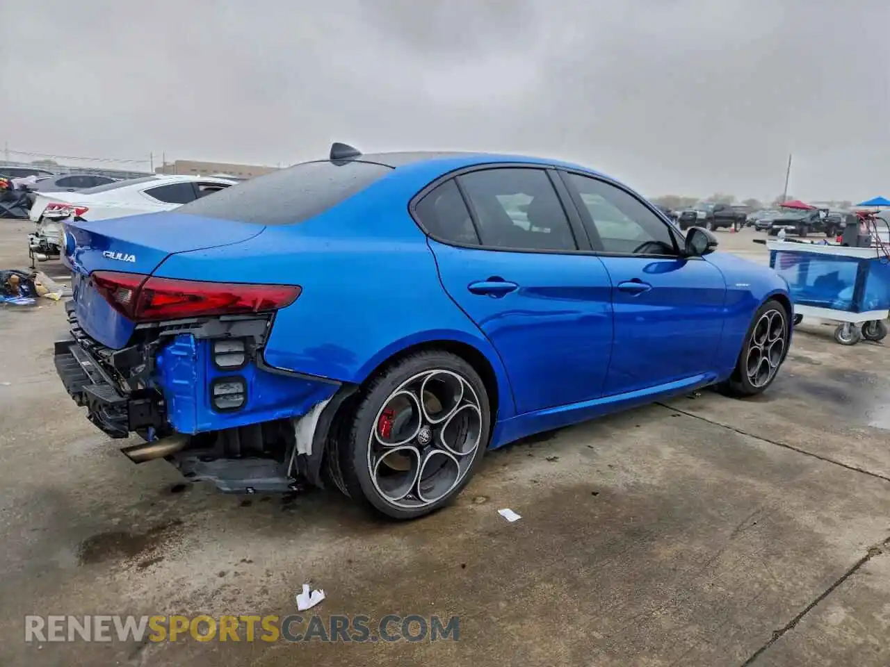 3 Photograph of a damaged car ZARFAMBN2P7668400 ALFA ROMEO GIULIA 2023
