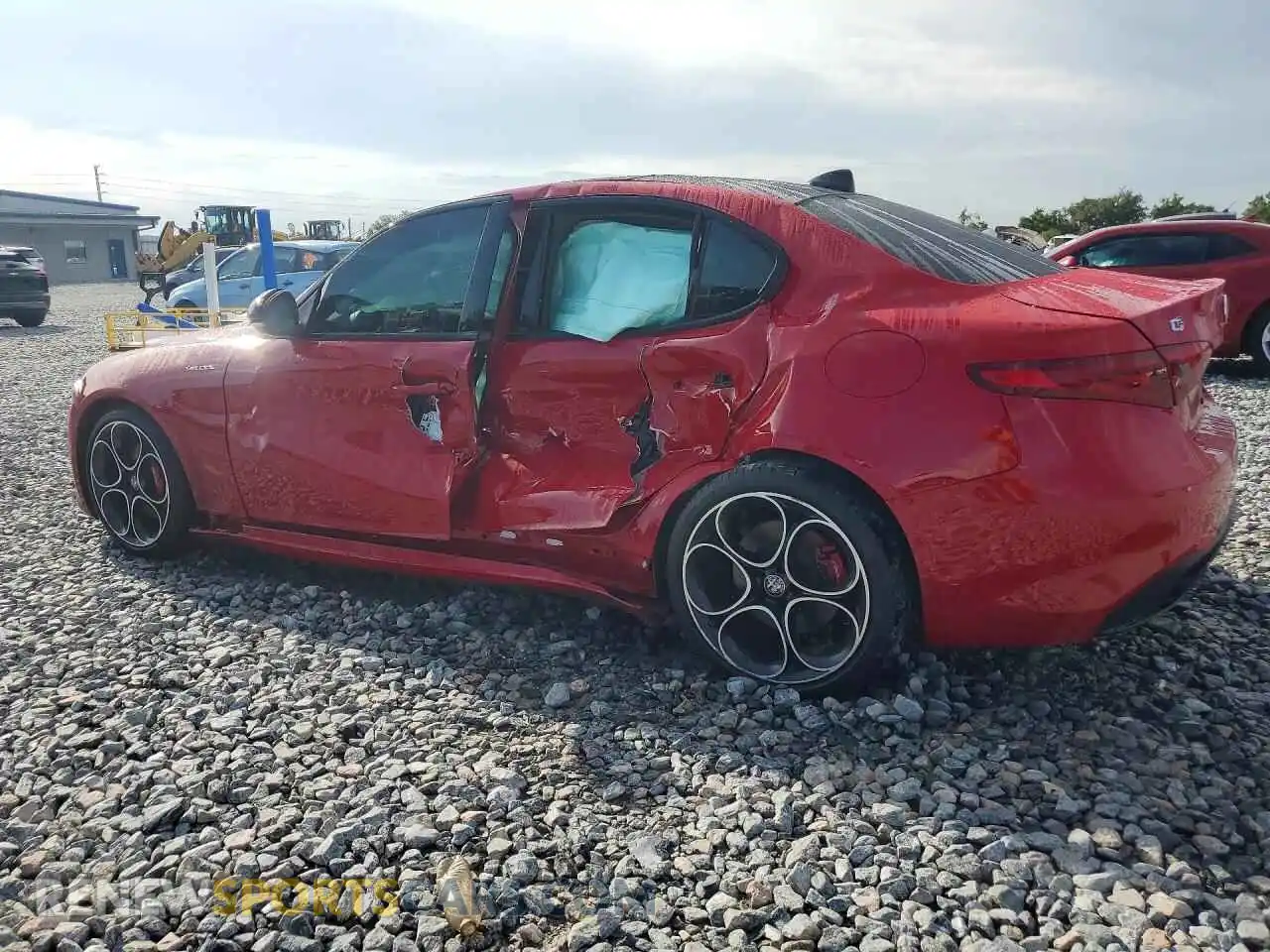 2 Photograph of a damaged car ZARFAMBN5P7669735 ALFA ROMEO GIULIA 2023