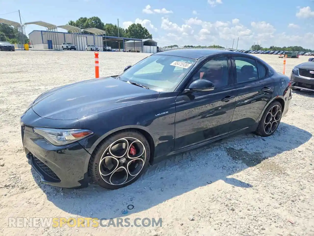 1 Фотография поврежденного автомобиля ZARFAMBN8P7675982 ALFA ROMEO GIULIA 2023