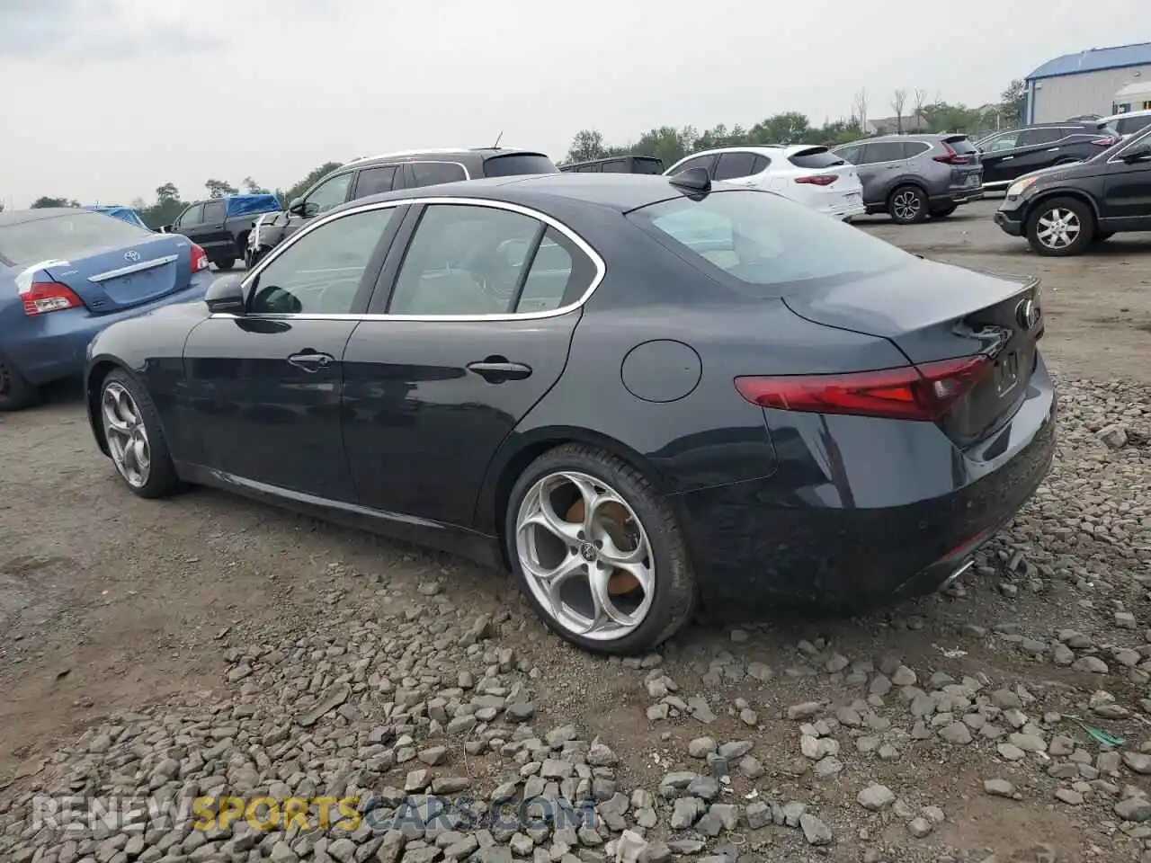 2 Фотография поврежденного автомобиля ZARFAMBN9P7673755 ALFA ROMEO GIULIA 2023