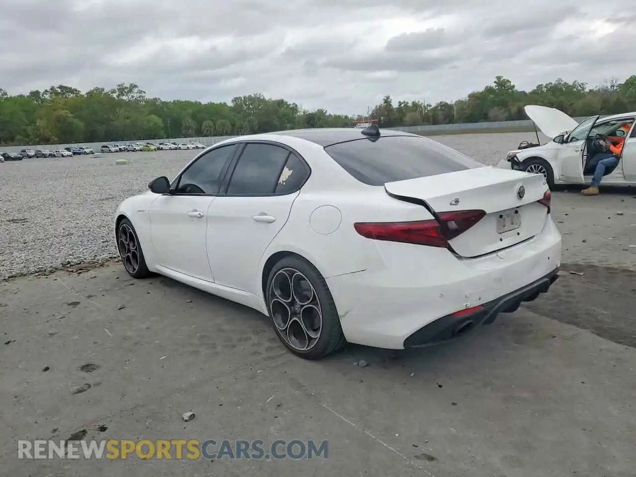 2 Photograph of a damaged car ZARFAMBNXP7668838 ALFA ROMEO GIULIA 2023
