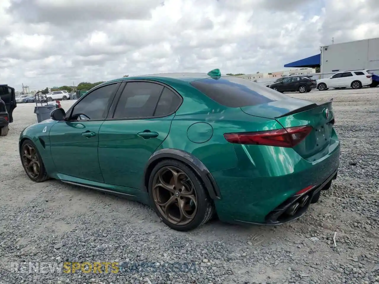 2 Photograph of a damaged car ZARFAMEV7P7675726 ALFA ROMEO GIULIA 2023