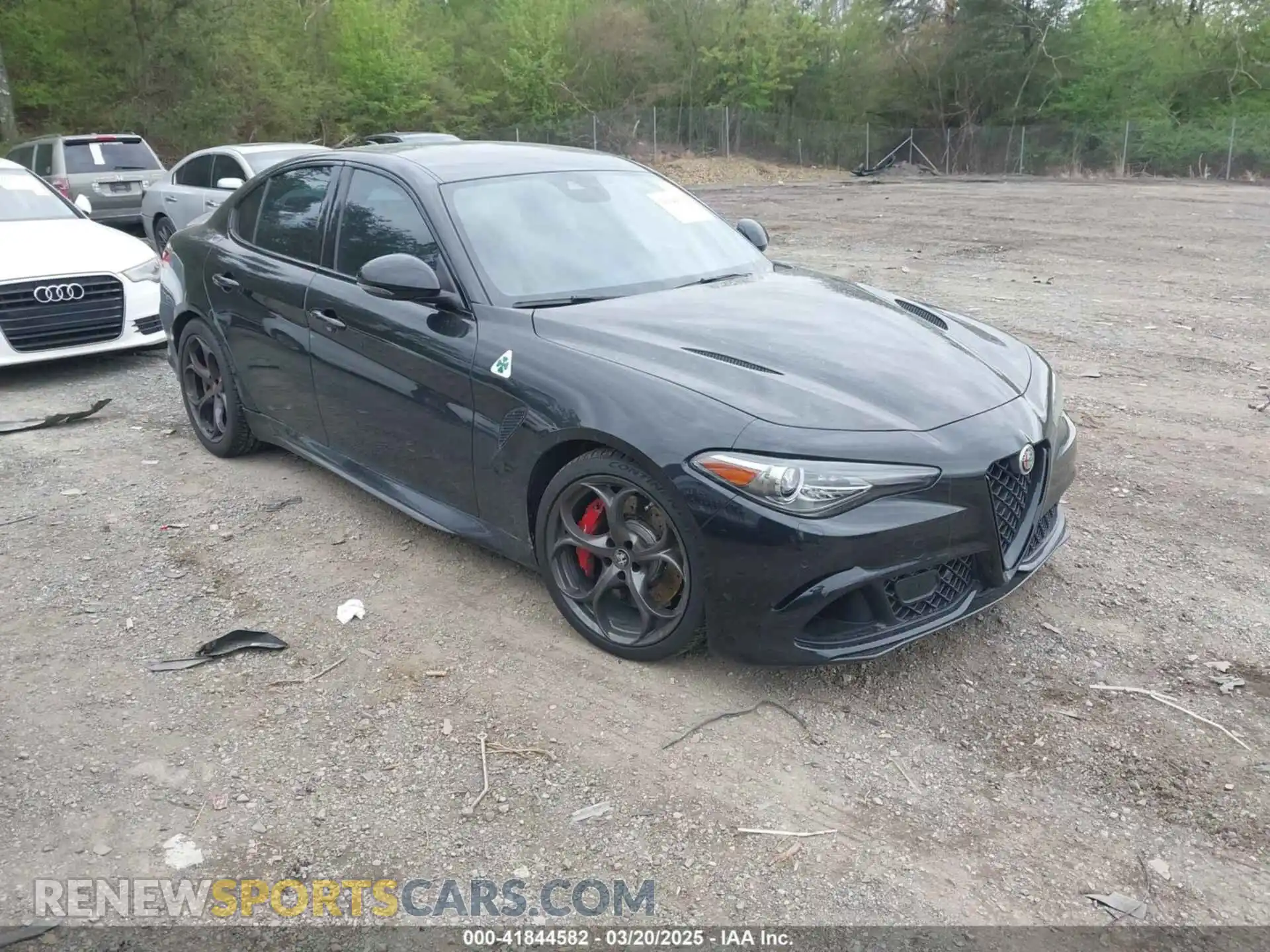 1 Фотография поврежденного автомобиля ZARFAMEV9P7677087 ALFA ROMEO GIULIA 2023