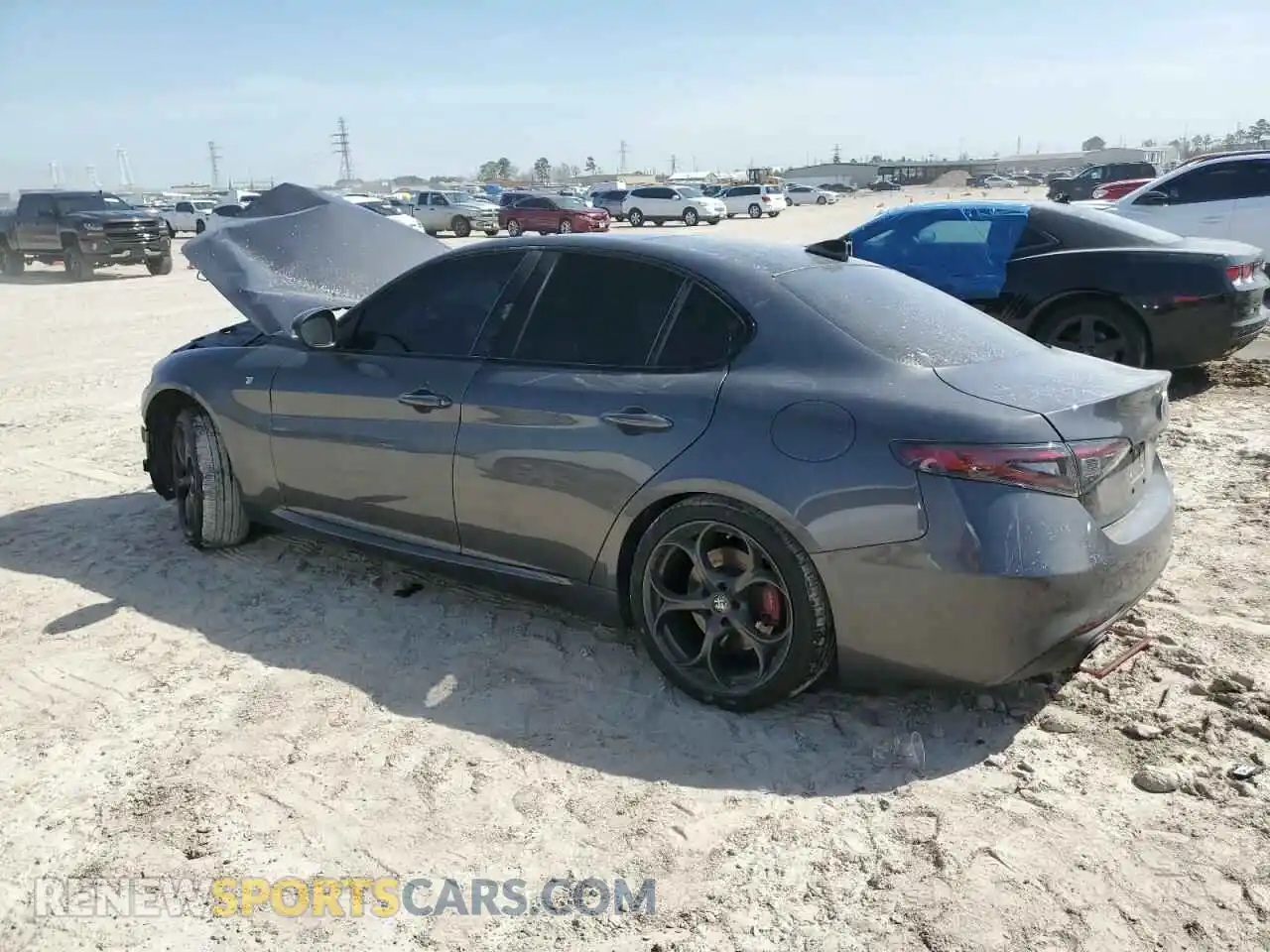 2 Photograph of a damaged car ZARFAMBN1R7681805 ALFA ROMEO GIULIA 2024