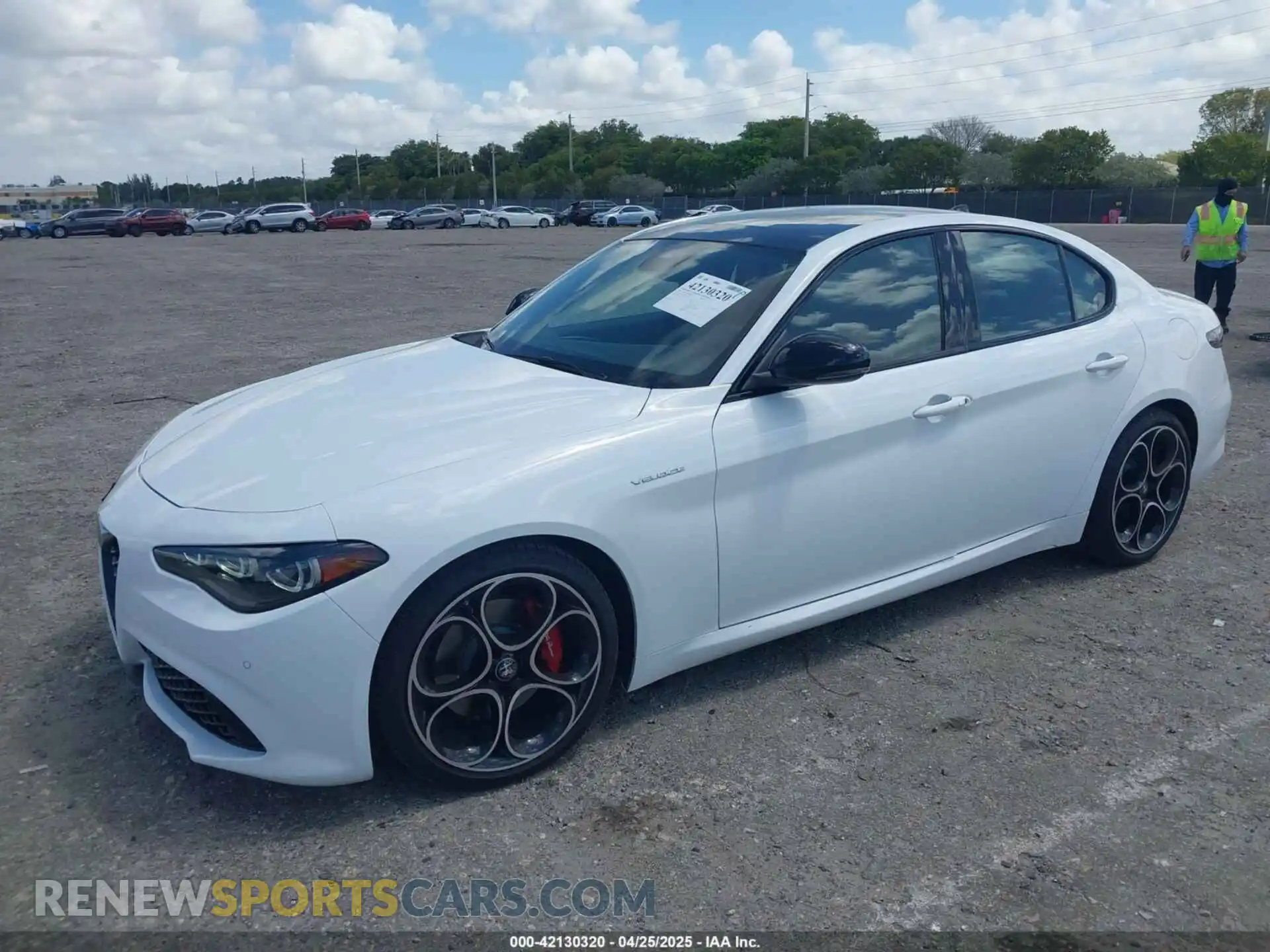 2 Photograph of a damaged car ZARFAMBN8R7679971 ALFA ROMEO GIULIA 2024