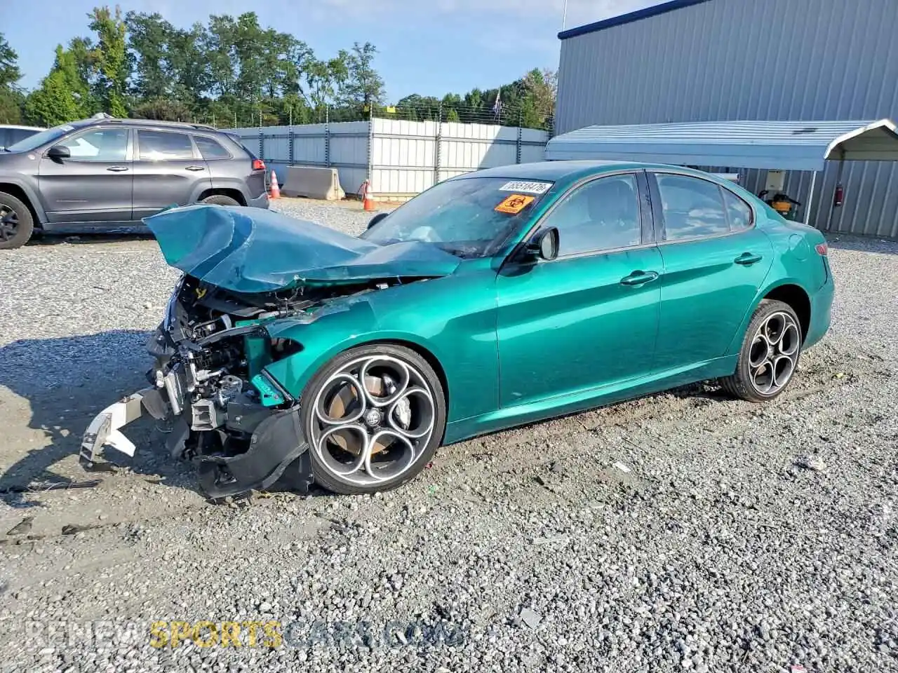 1 Фотография поврежденного автомобиля ZARFANAN5S7689693 ALFA ROMEO GIULIA 2025