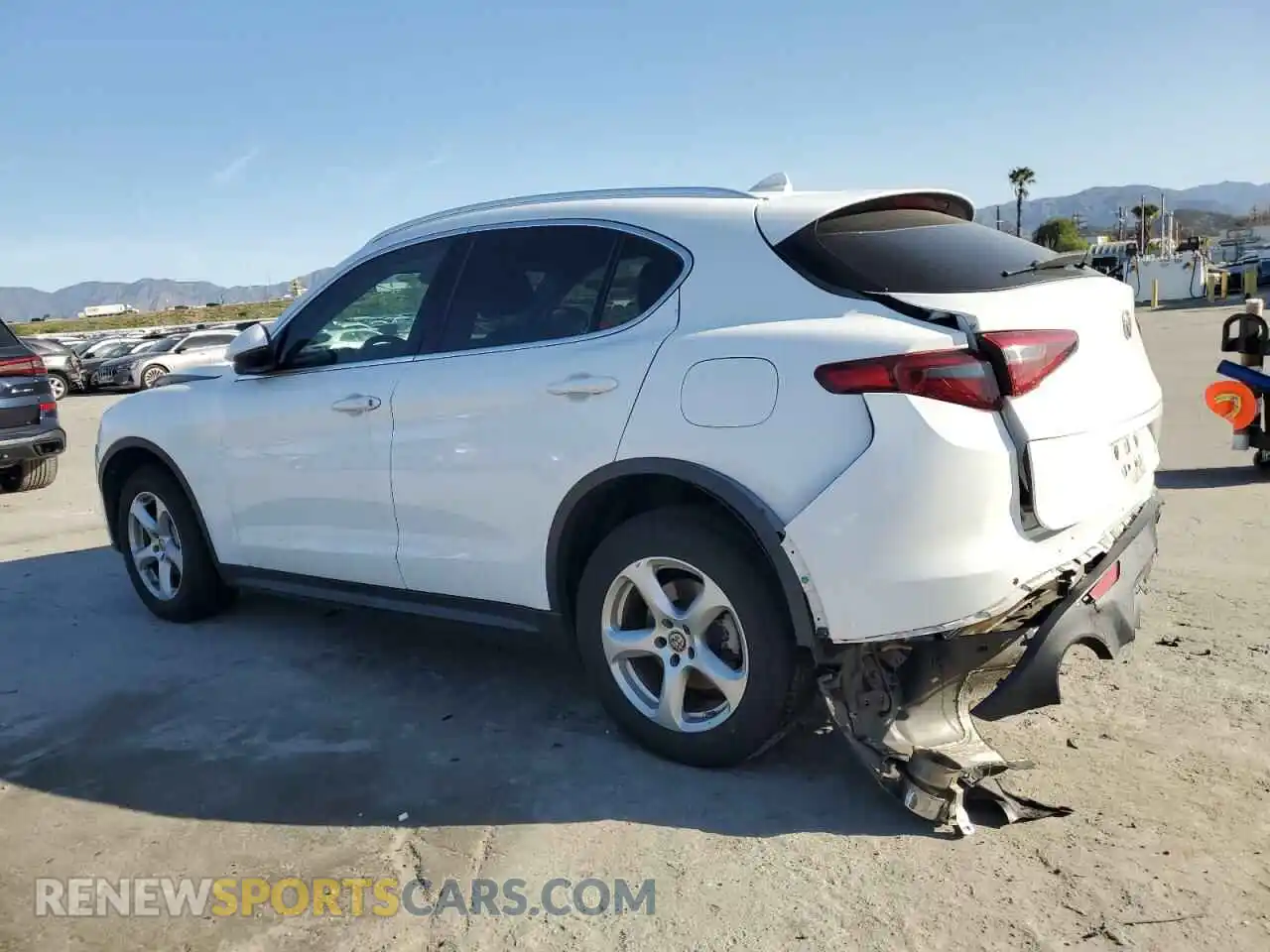 2 Photograph of a damaged car ZASPAJAN3K7C72152 ALFA ROMEO STELVIO 2019