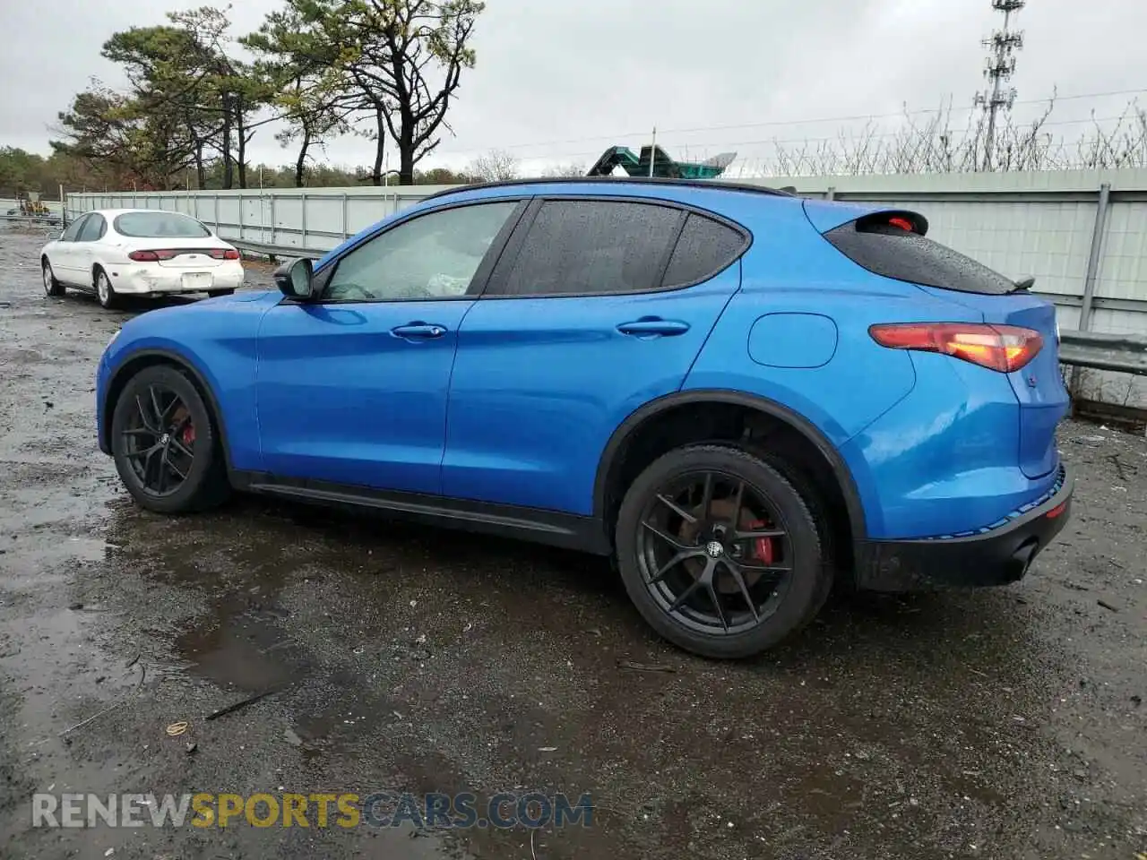 2 Photograph of a damaged car ZASPAKAN0K7C53855 ALFA ROMEO STELVIO 2019