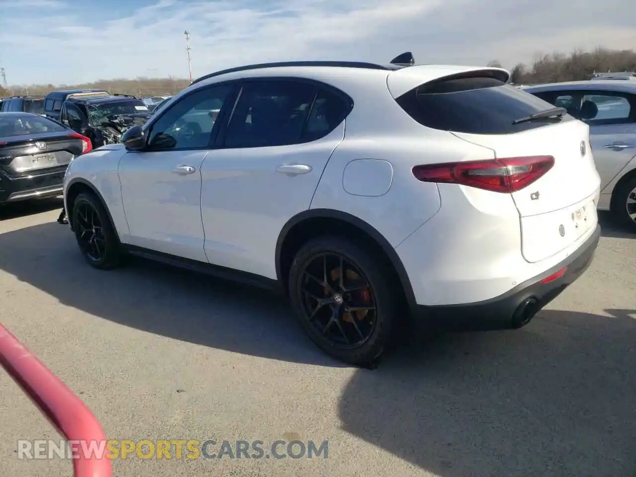2 Photograph of a damaged car ZASPAKBN2K7C59400 ALFA ROMEO STELVIO 2019