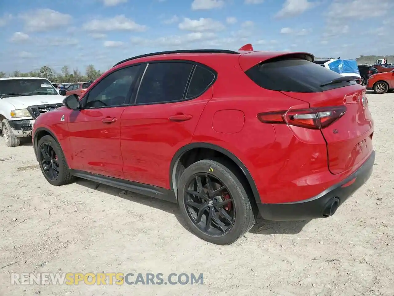 2 Photograph of a damaged car ZASPAKBN8K7C69851 ALFA ROMEO STELVIO 2019
