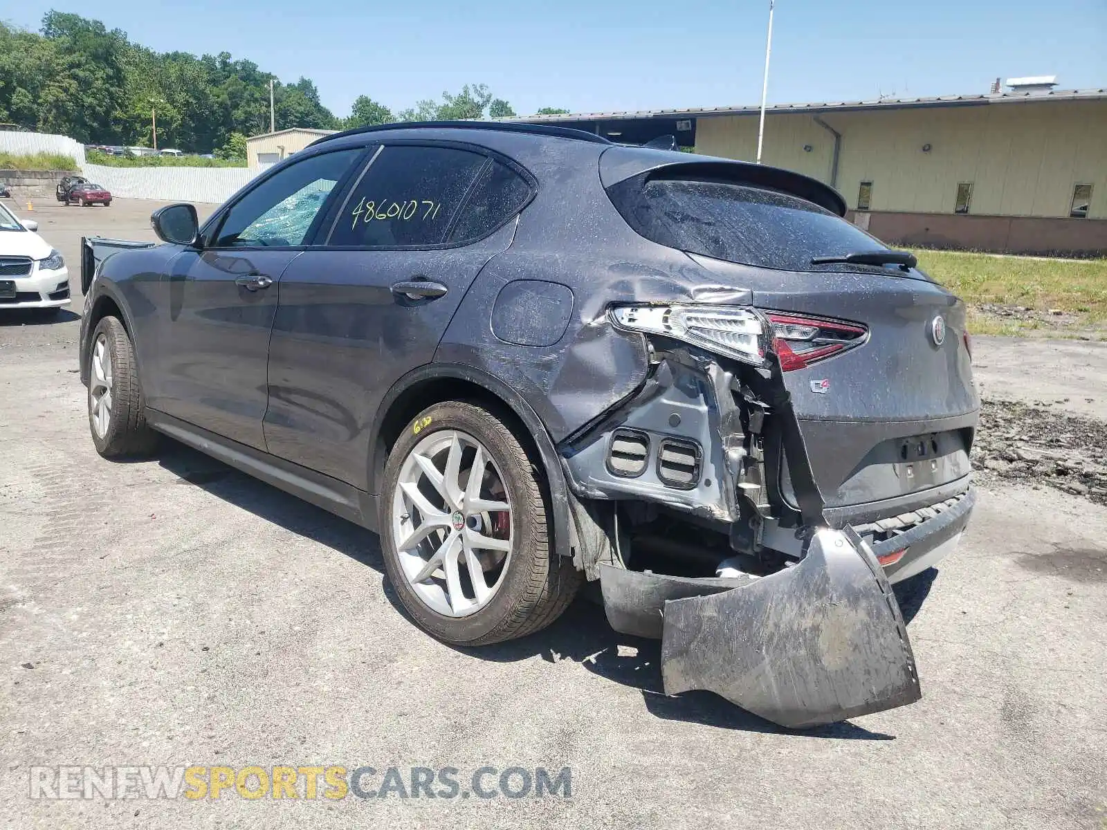 3 Photograph of a damaged car ZASPAKBN9K7C32100 ALFA ROMEO STELVIO 2019