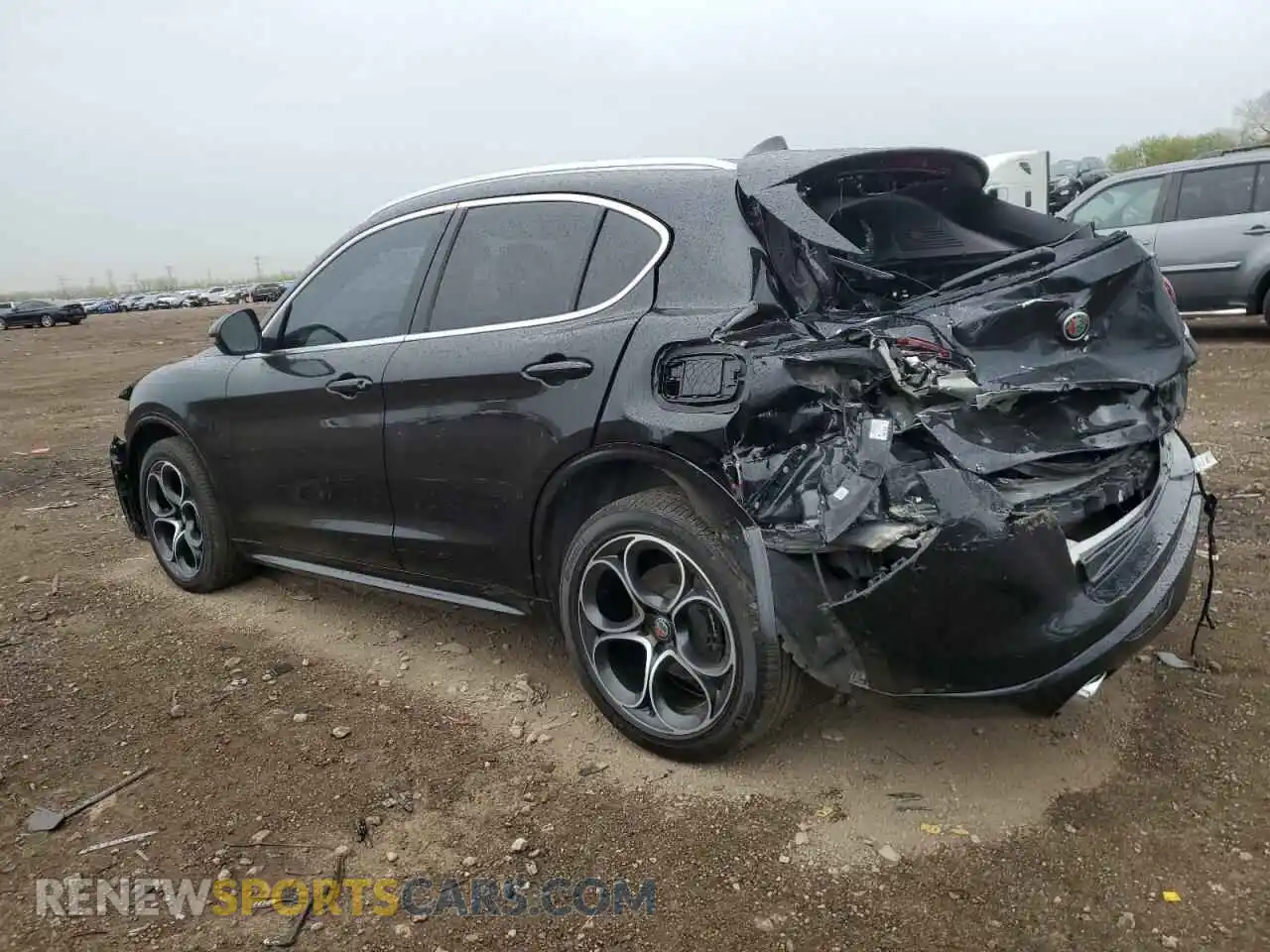 2 Photograph of a damaged car ZASPAKBN5L7C75673 ALFA ROMEO STELVIO 2020