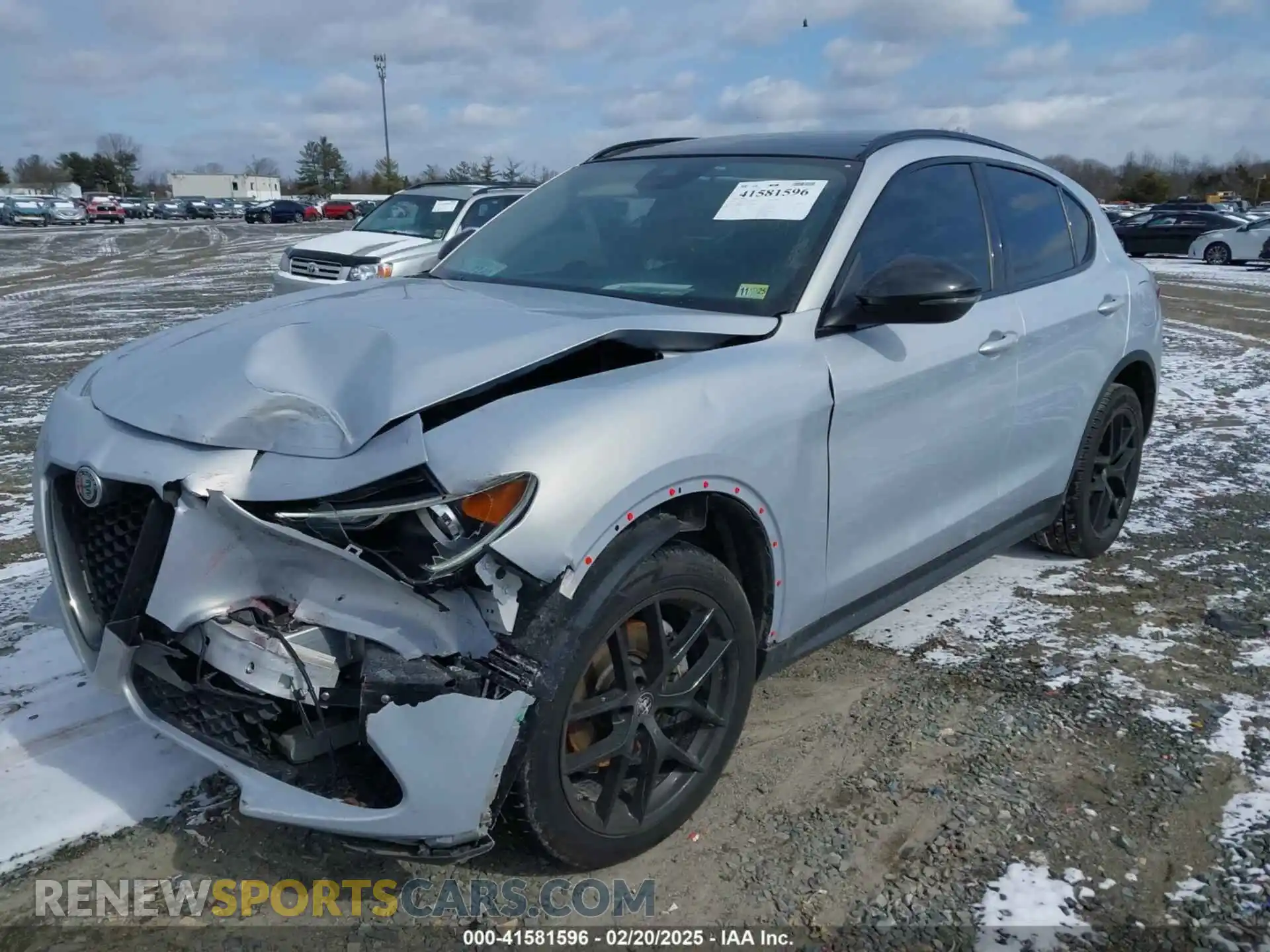 2 Фотография поврежденного автомобиля ZASPAJAN8M7D05357 ALFA ROMEO STELVIO 2021
