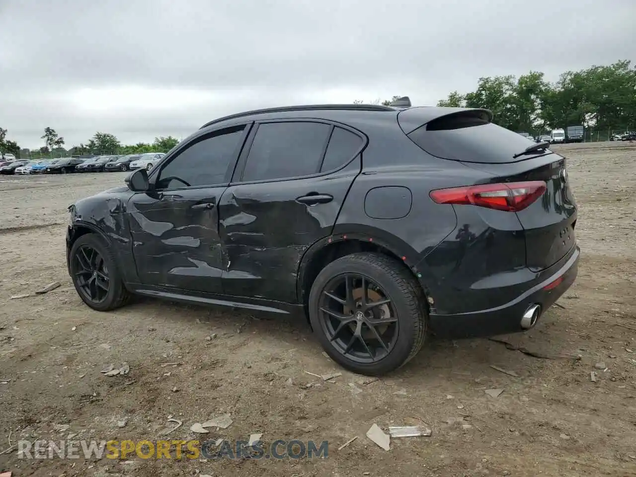 2 Photograph of a damaged car ZASPAJANXM7D14853 ALFA ROMEO STELVIO 2021