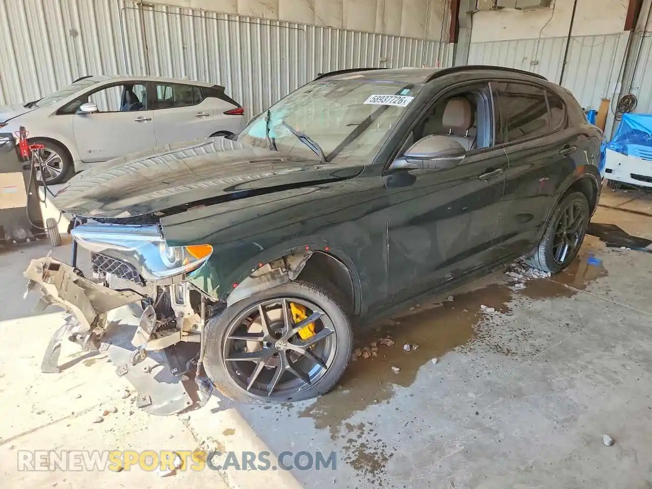 1 Photograph of a damaged car ZASPAKBN1M7D15698 ALFA ROMEO STELVIO 2021