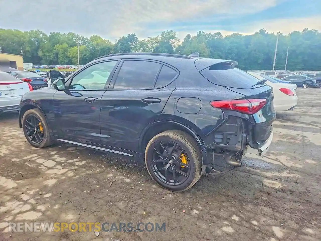 2 Photograph of a damaged car ZASPAKBN2M7D19629 ALFA ROMEO STELVIO 2021