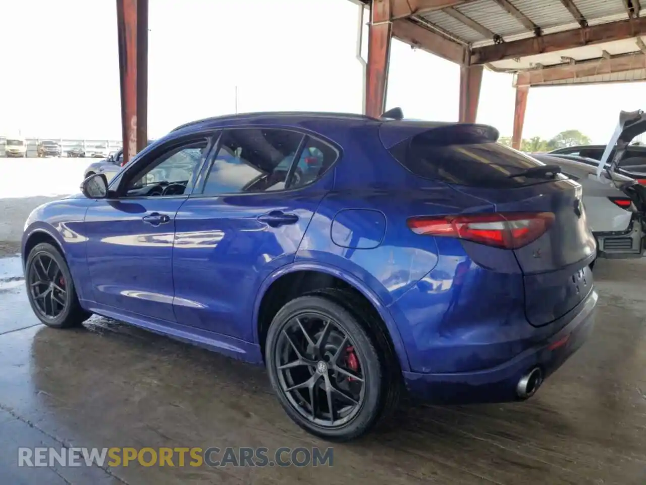 2 Photograph of a damaged car ZASPAKBN3M7D09272 ALFA ROMEO STELVIO 2021