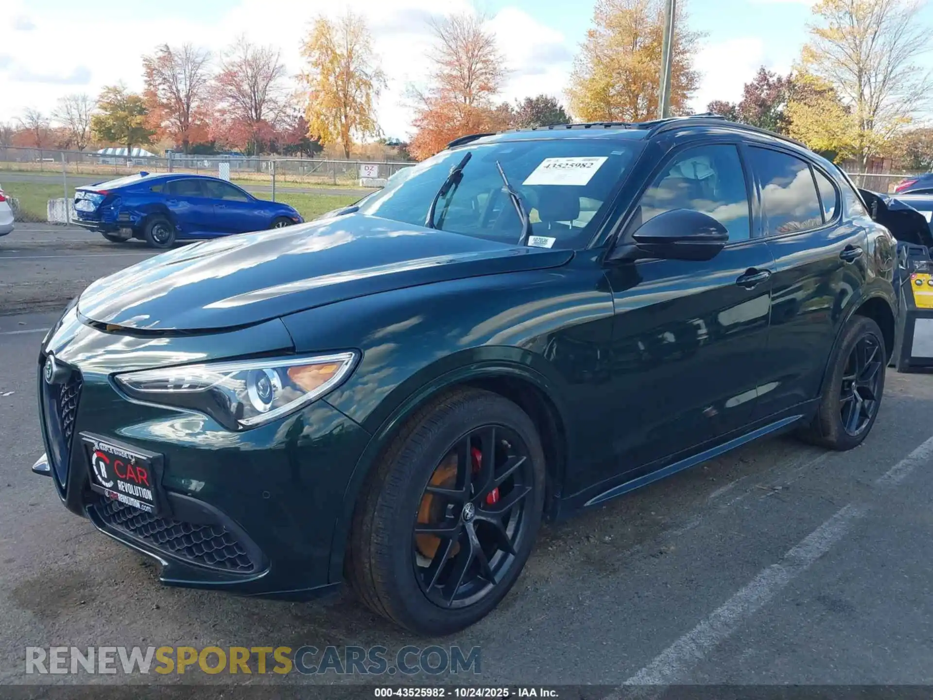 2 Photograph of a damaged car ZASPAKBN4M7D15730 ALFA ROMEO STELVIO 2021