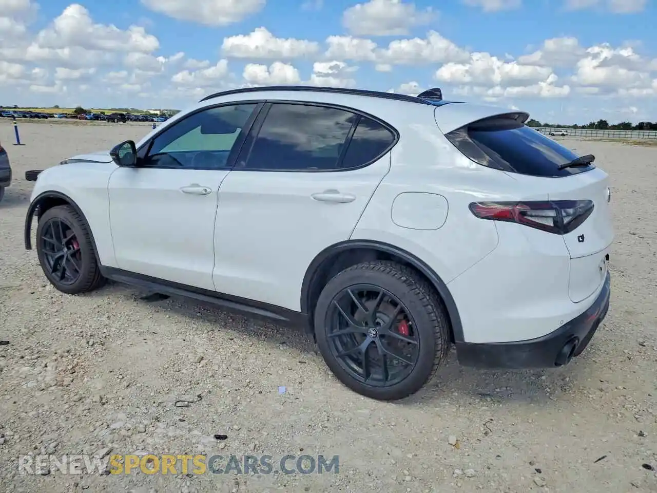 2 Photograph of a damaged car ZASPAKBN4M7D19261 ALFA ROMEO STELVIO 2021