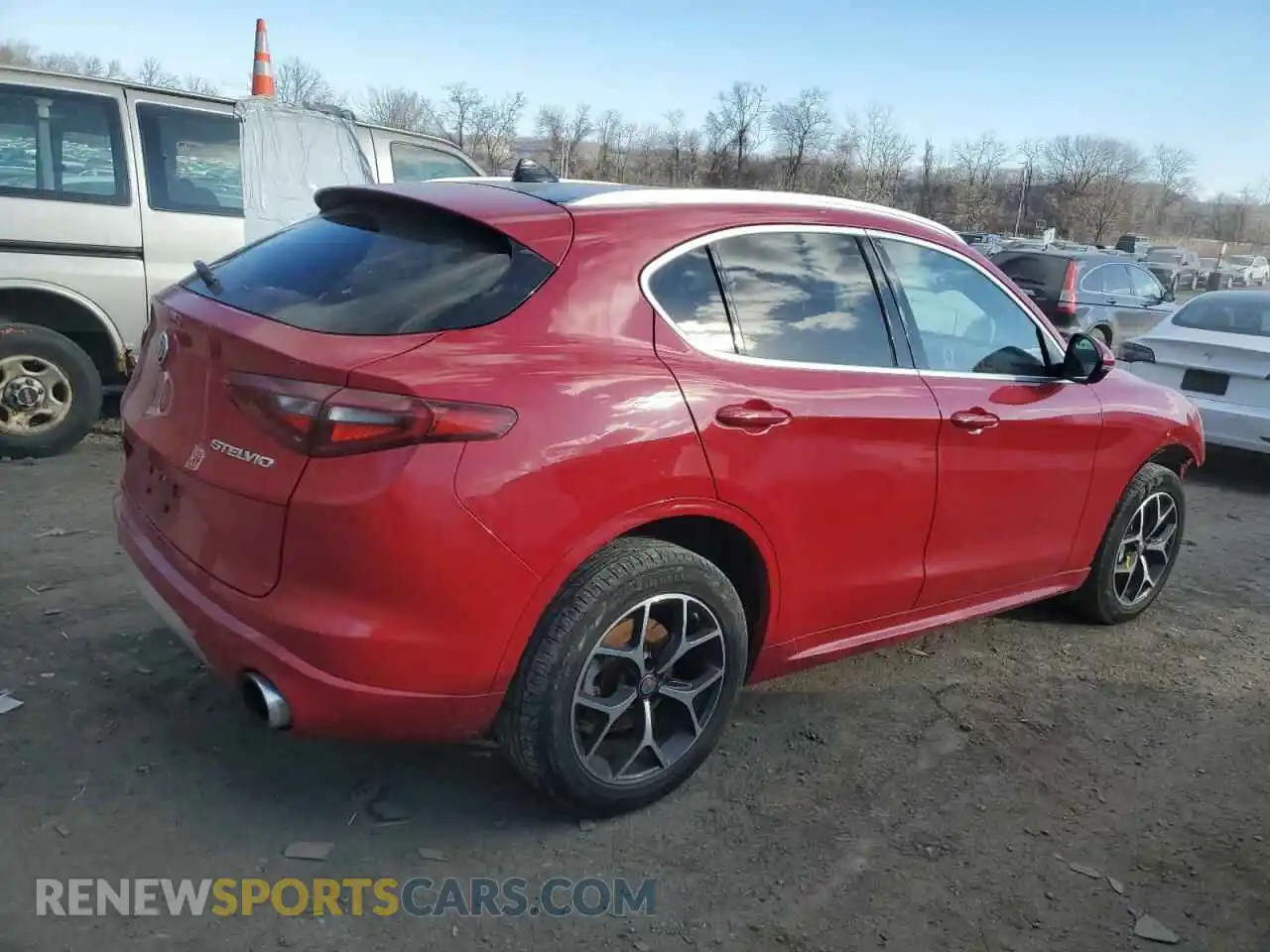 3 Фотография поврежденного автомобиля ZASPAKBN5M7D00170 ALFA ROMEO STELVIO 2021