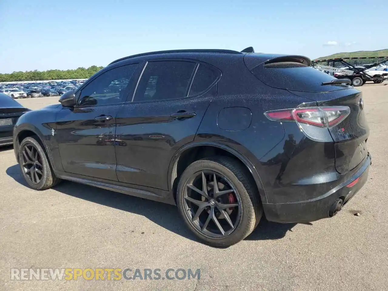 2 Photograph of a damaged car ZASPAKBN5M7D09760 ALFA ROMEO STELVIO 2021