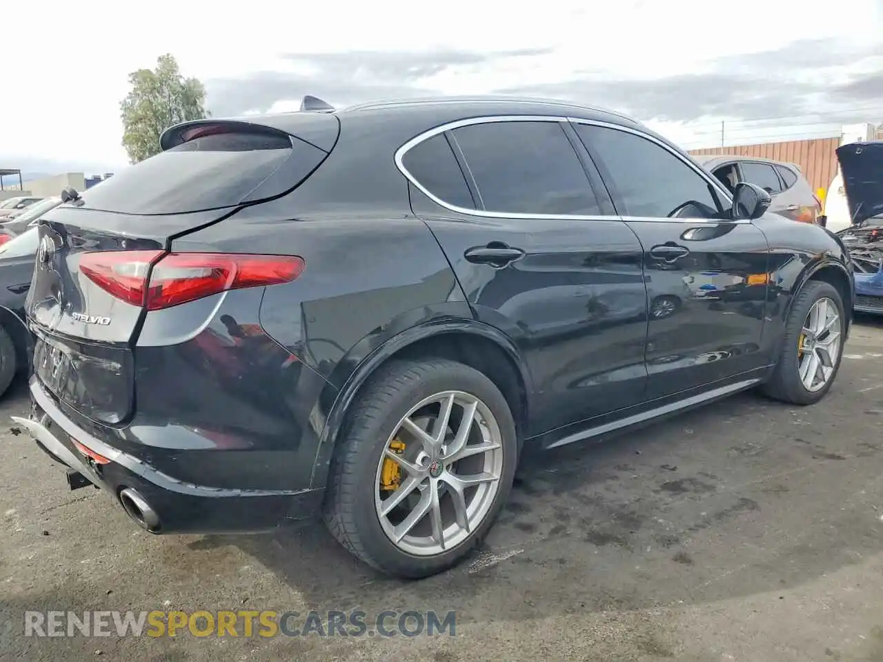 3 Photograph of a damaged car ZASPAKBN5M7D15980 ALFA ROMEO STELVIO 2021