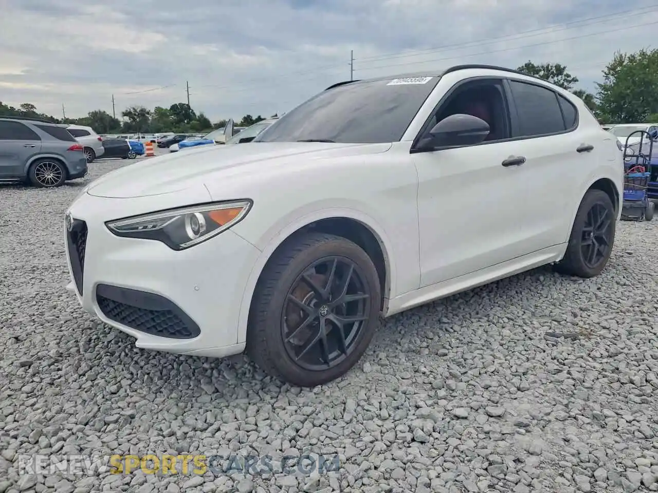 1 Photograph of a damaged car ZASPAKBN7M7D03068 ALFA ROMEO STELVIO 2021