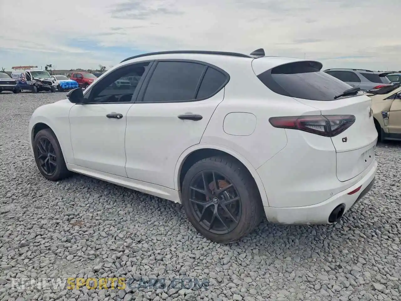 2 Photograph of a damaged car ZASPAKBN7M7D03068 ALFA ROMEO STELVIO 2021