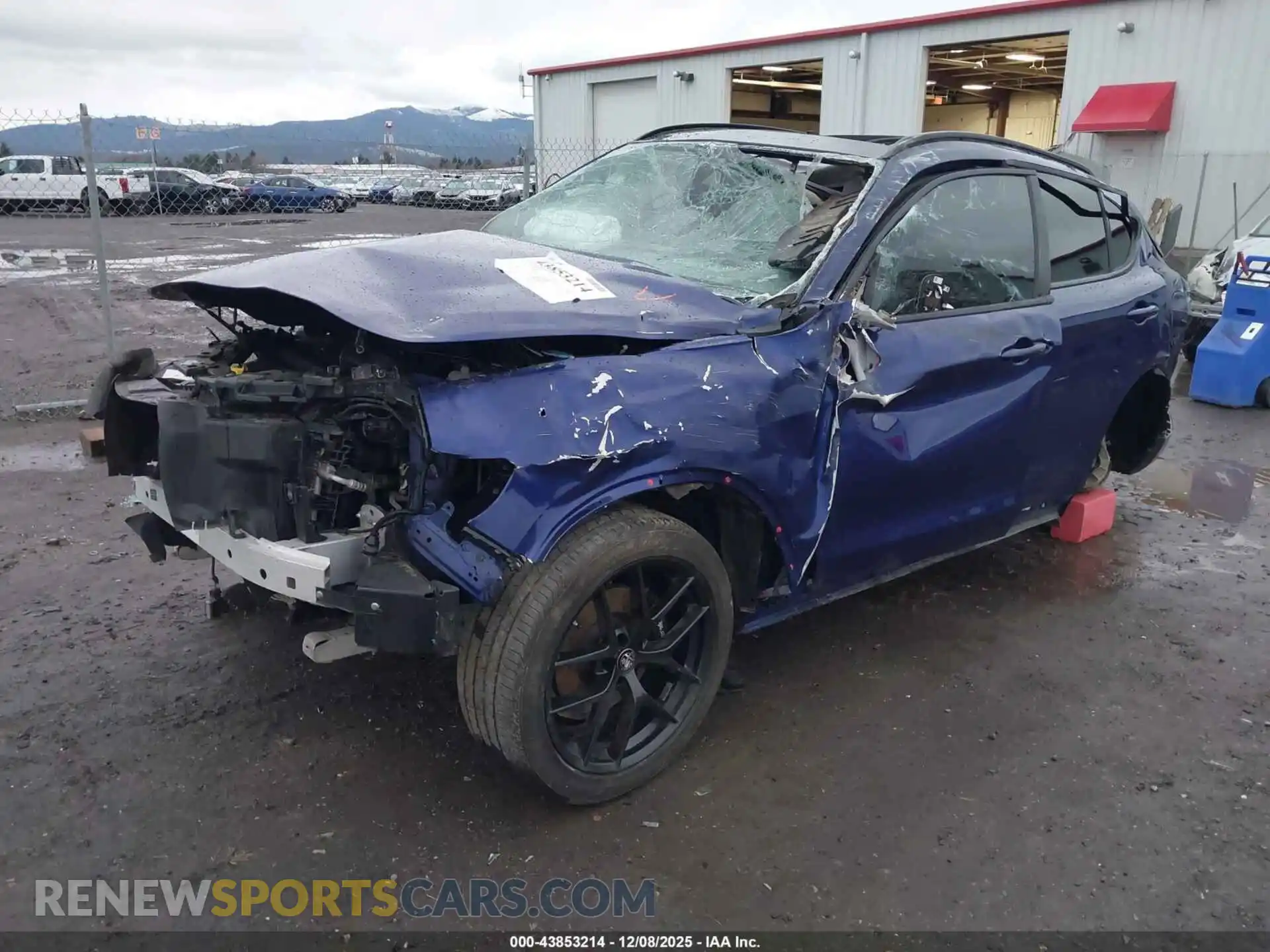 2 Photograph of a damaged car ZASPAKBN7M7D09923 ALFA ROMEO STELVIO 2021