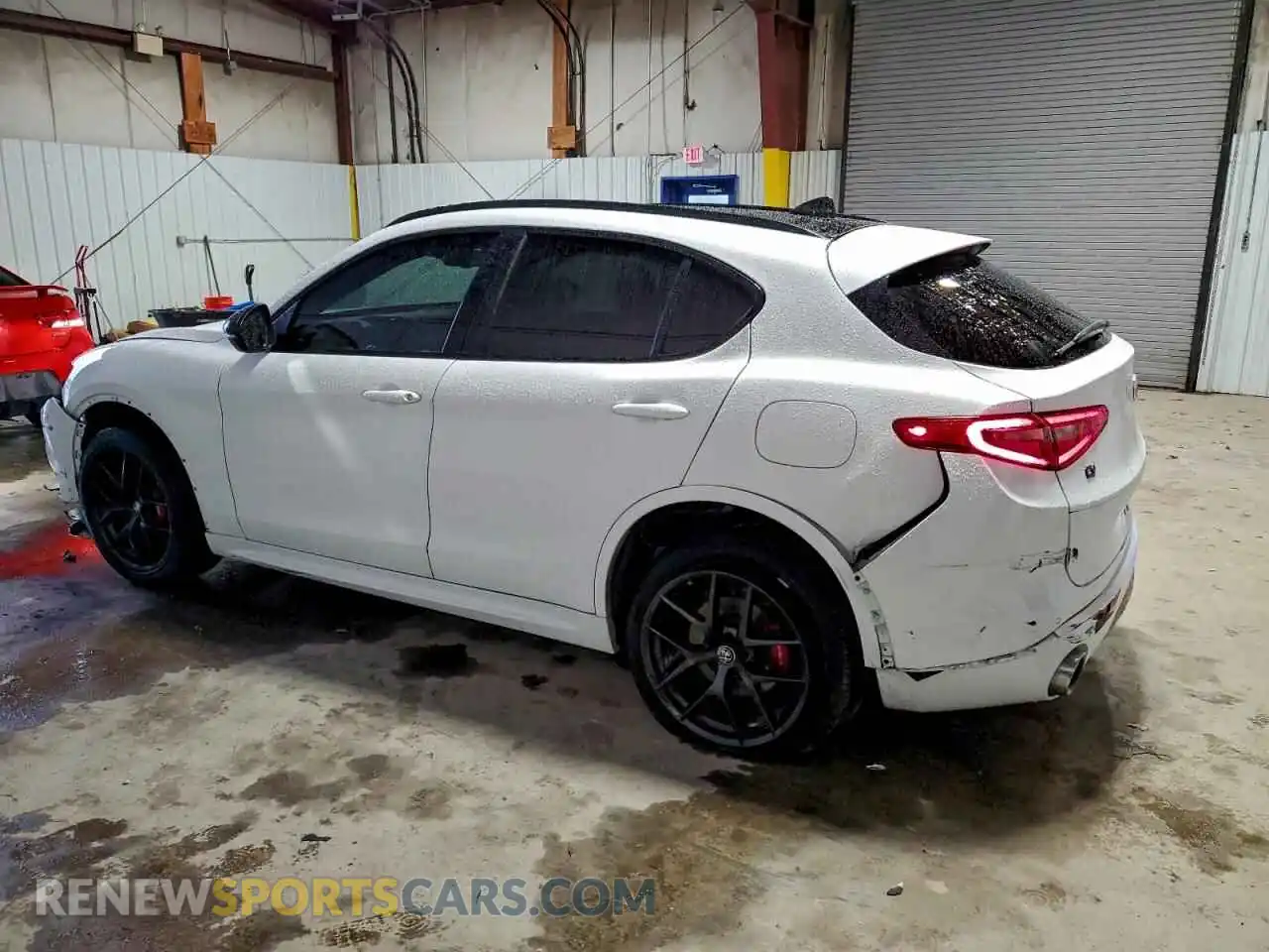 2 Photograph of a damaged car ZASPAKBN7M7D11333 ALFA ROMEO STELVIO 2021