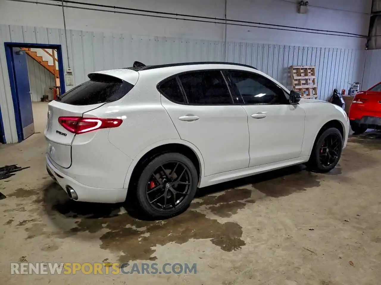 3 Photograph of a damaged car ZASPAKBN7M7D11333 ALFA ROMEO STELVIO 2021